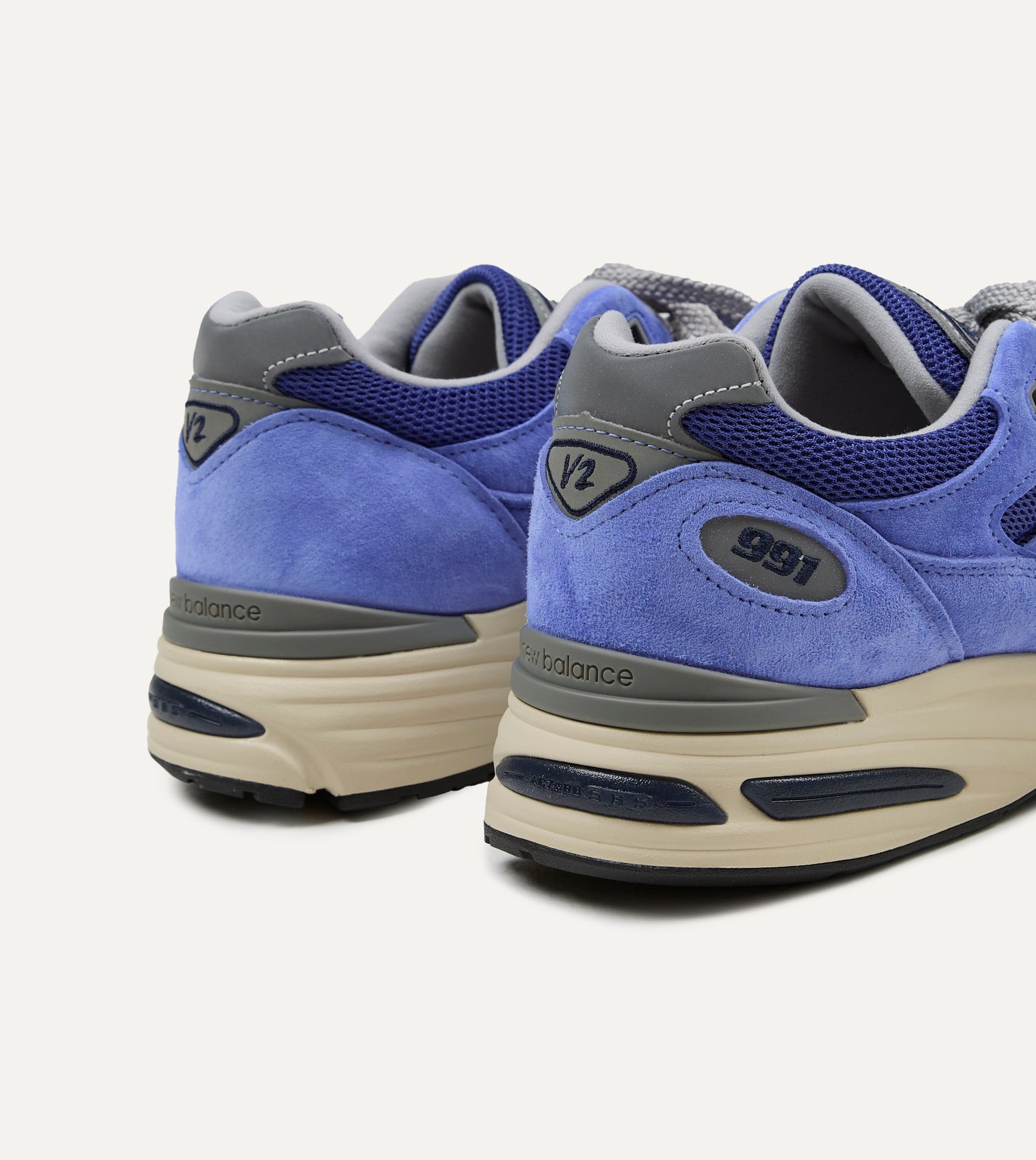 New Balance 'Summer Brights’ Baja Blue Made in UK 991v2 Trainers