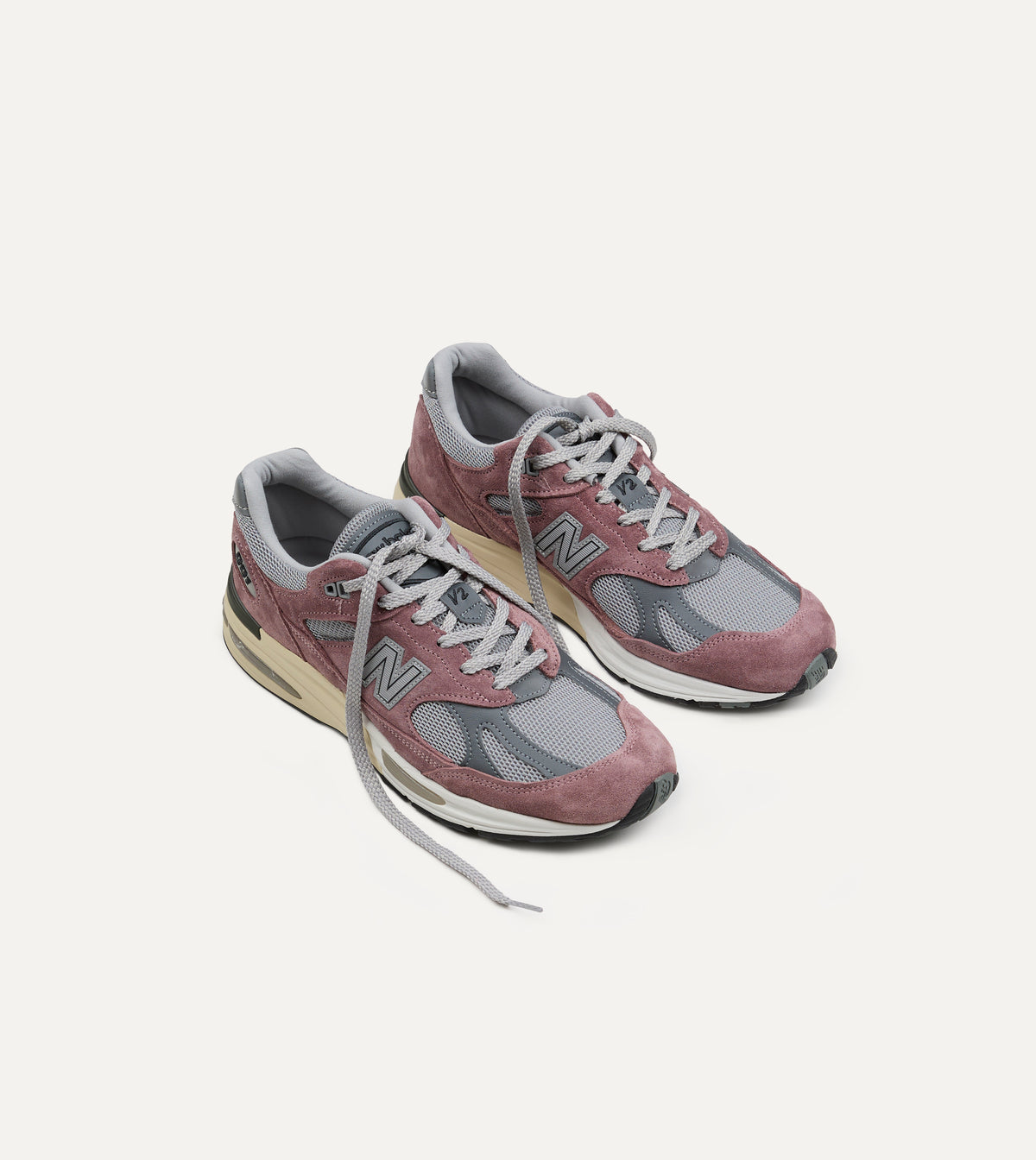 New Balance 'Elevated Essentials' Rose Taupe Made in UK 991v2 Trainers