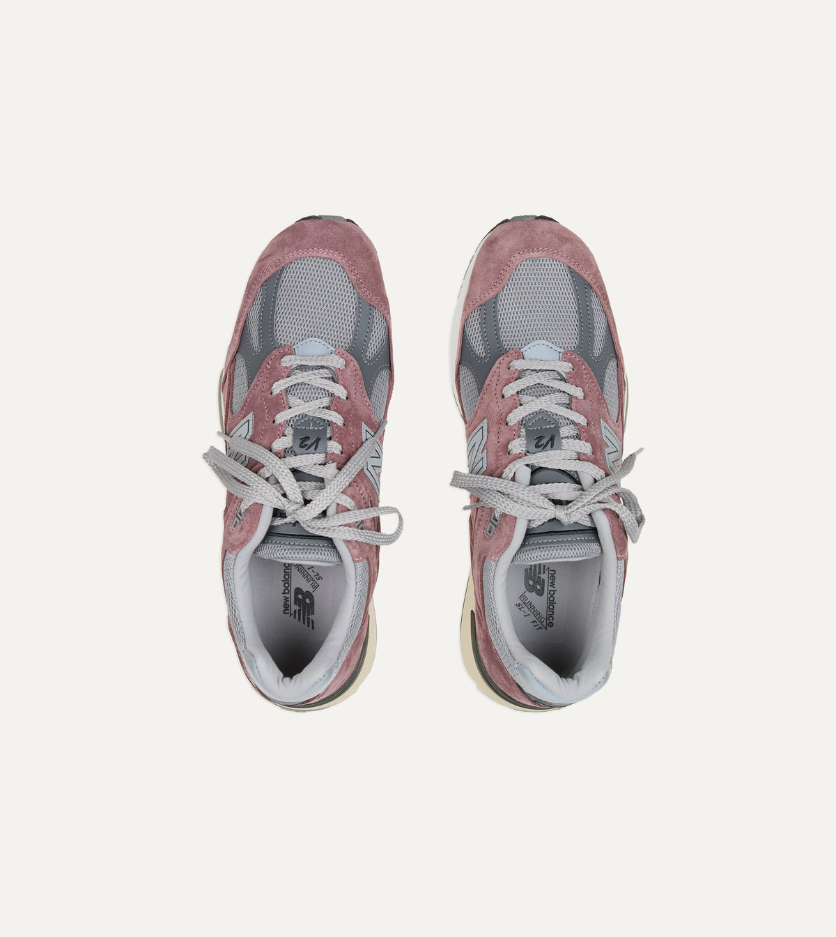 New Balance 'Elevated Essentials' Rose Taupe Made in UK 991v2 Trainers