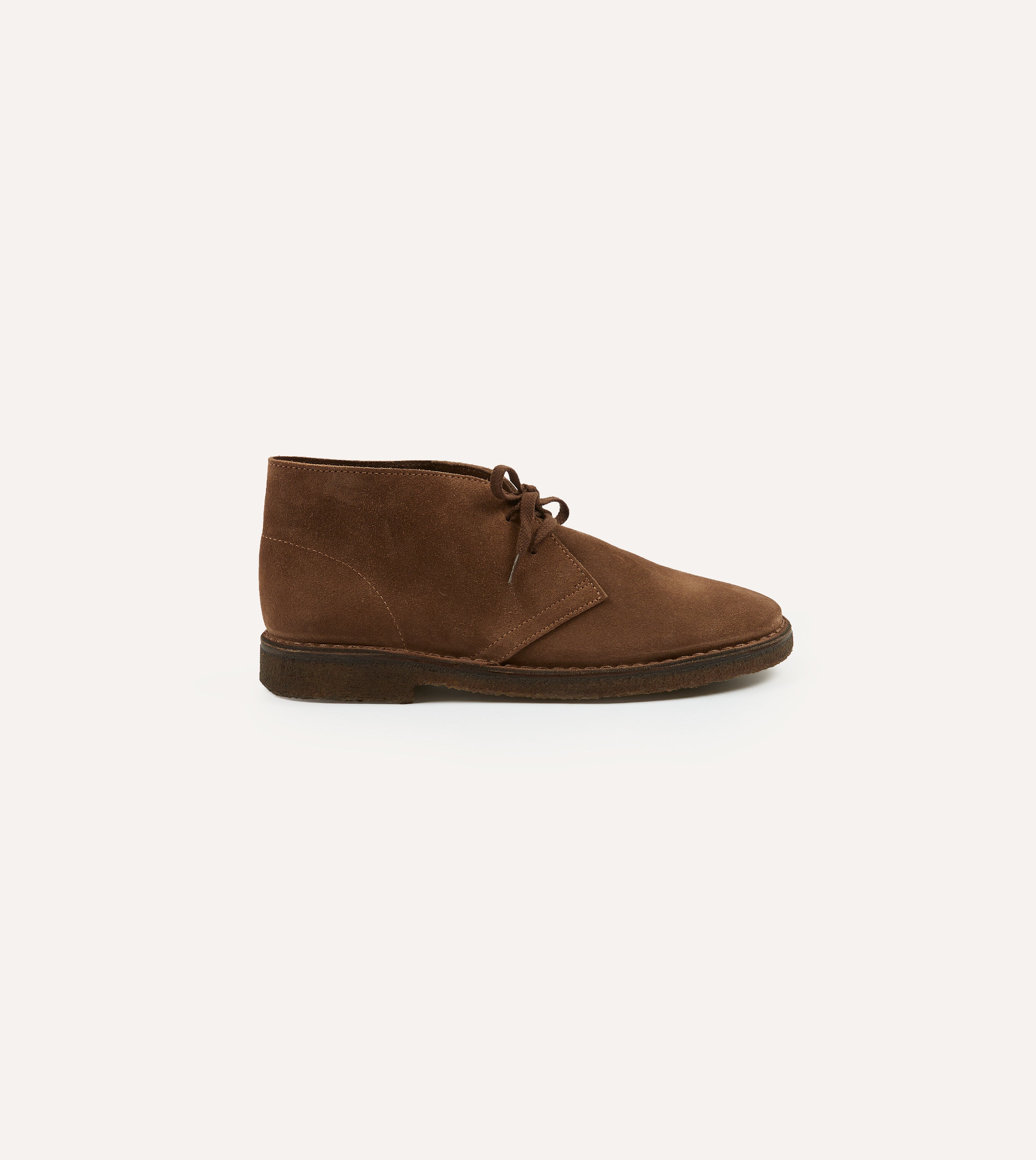 Clarks desert boots cola suede sale online