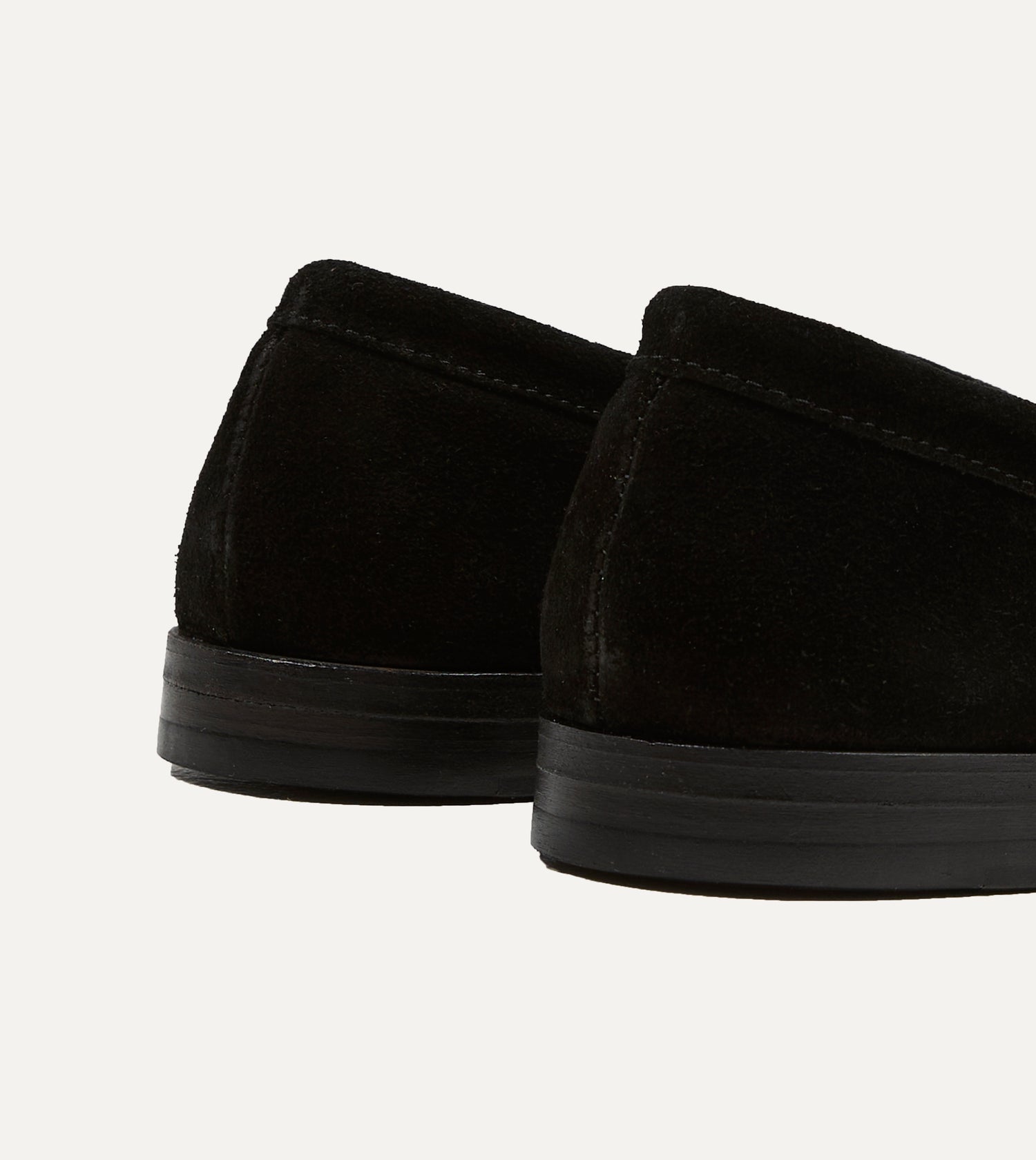 Black Suede Henri Summer Loafer