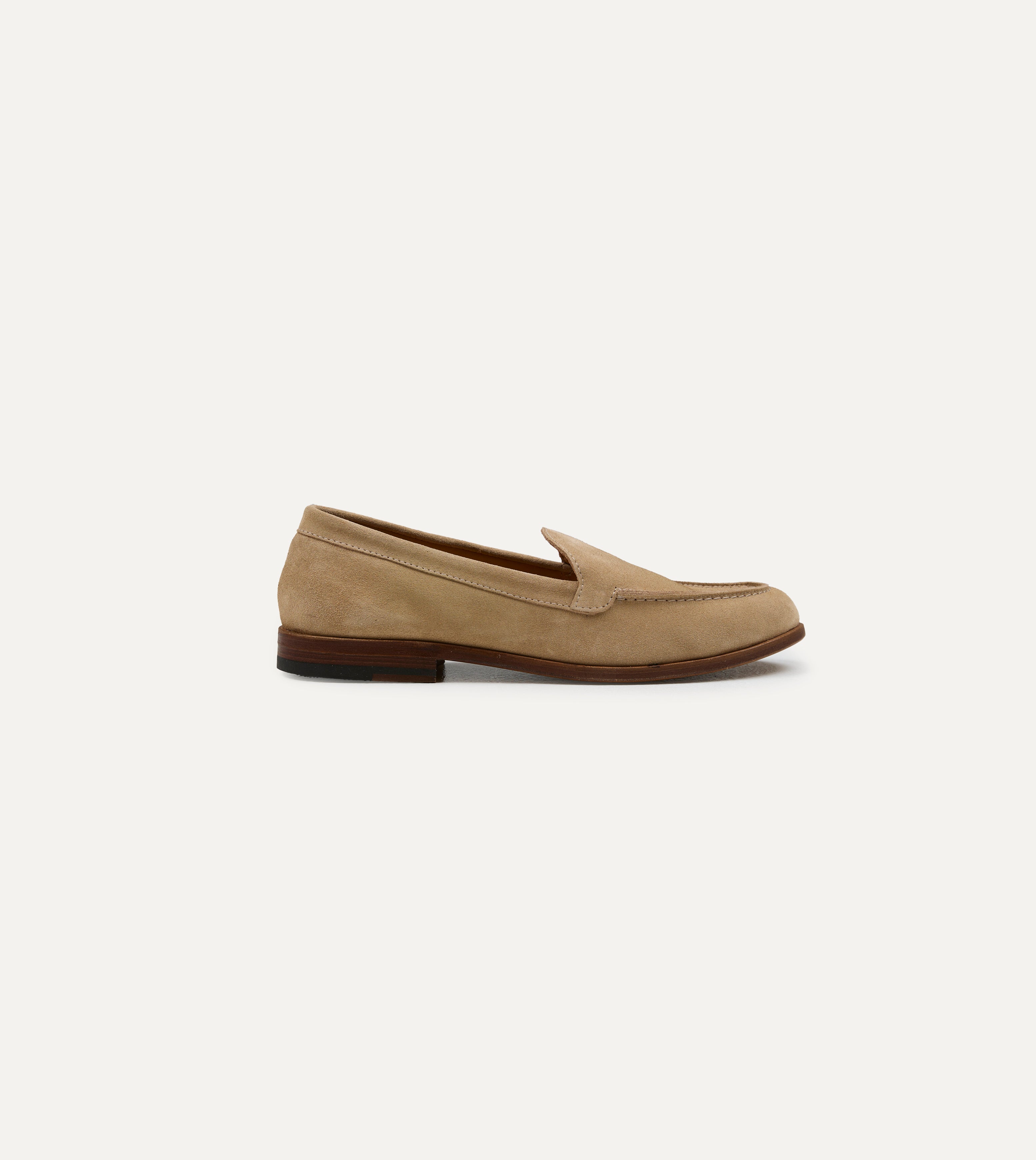 Sand Suede Henri Summer Loafer
