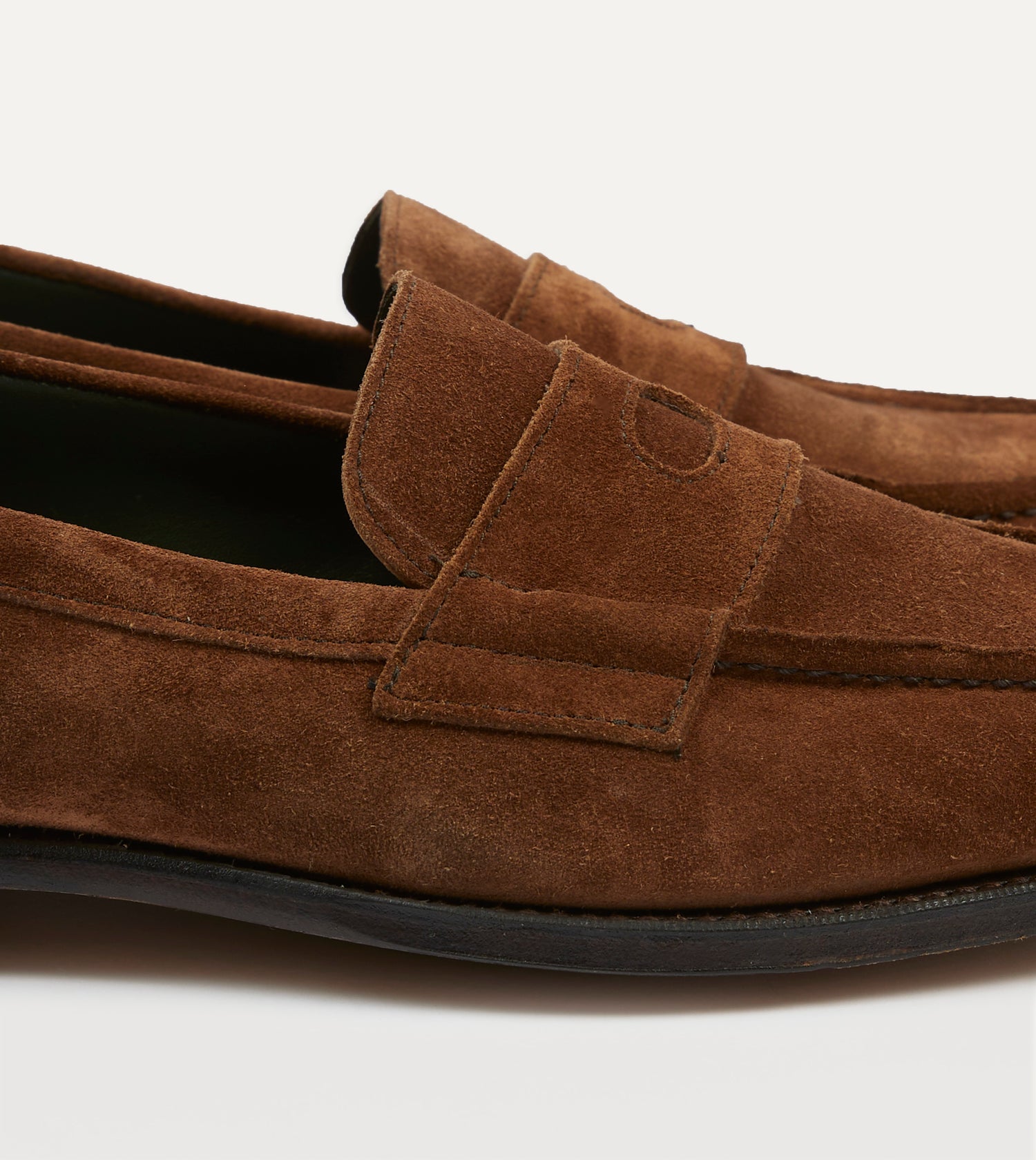 Snuff Suede Charles Mk II Goodyear Welted Penny Loafer