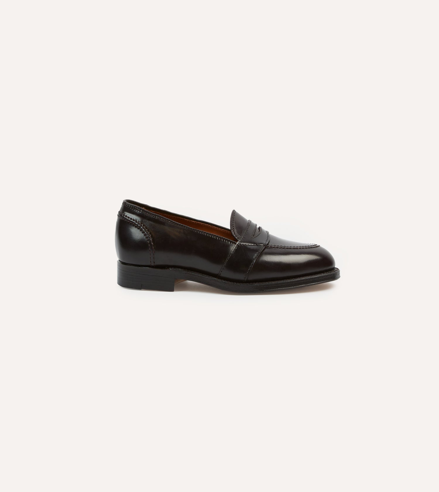 Alden Burgundy Cordovan Full Strap Loafer