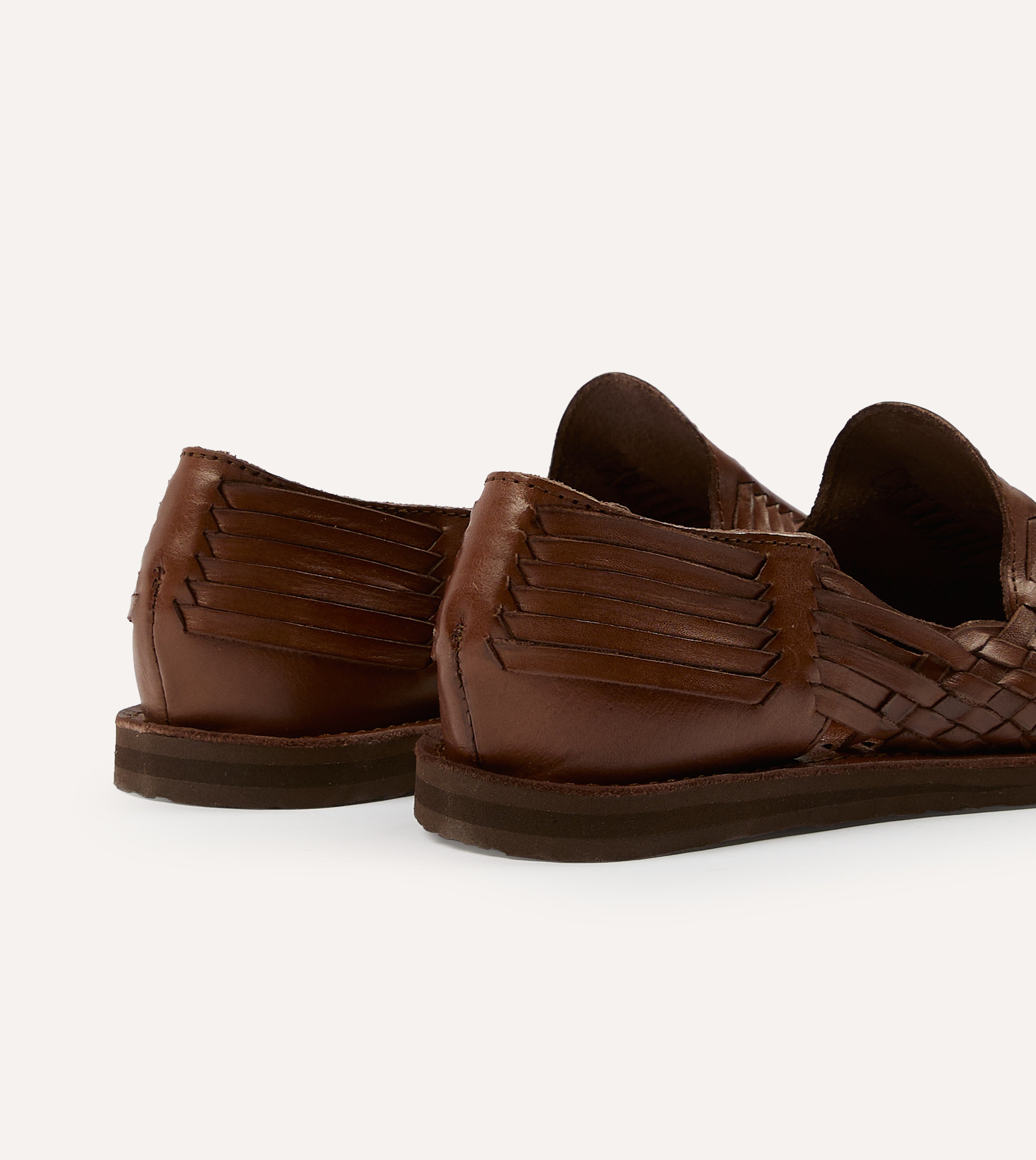 Chamula Brown Cancun Woven Sandal