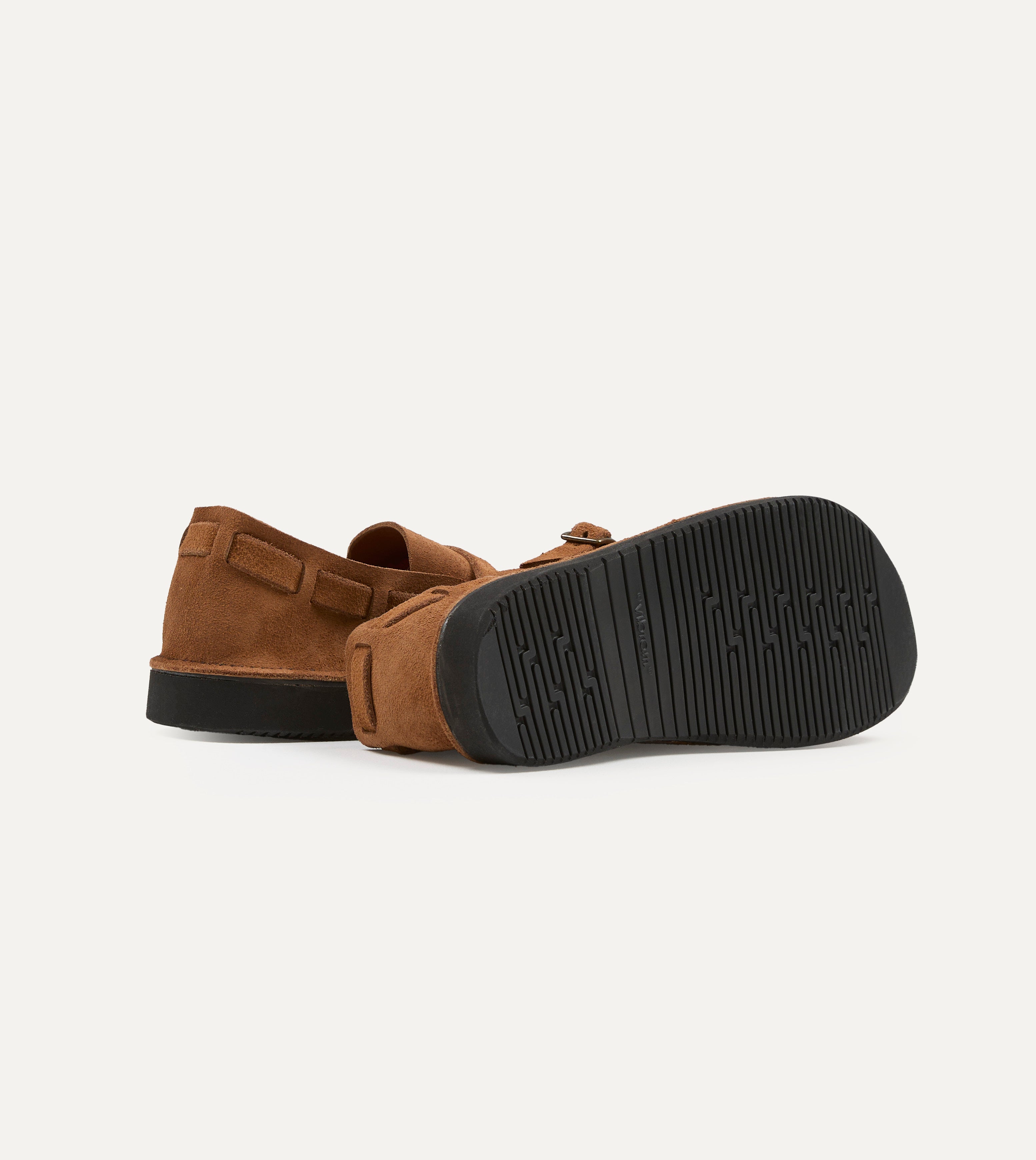 【匿名配送】★良品★ビンテージmorrow149㎝ × DRAKE size M Aurora for Drake's Middle English Snuff Roughout Leather Shoe
