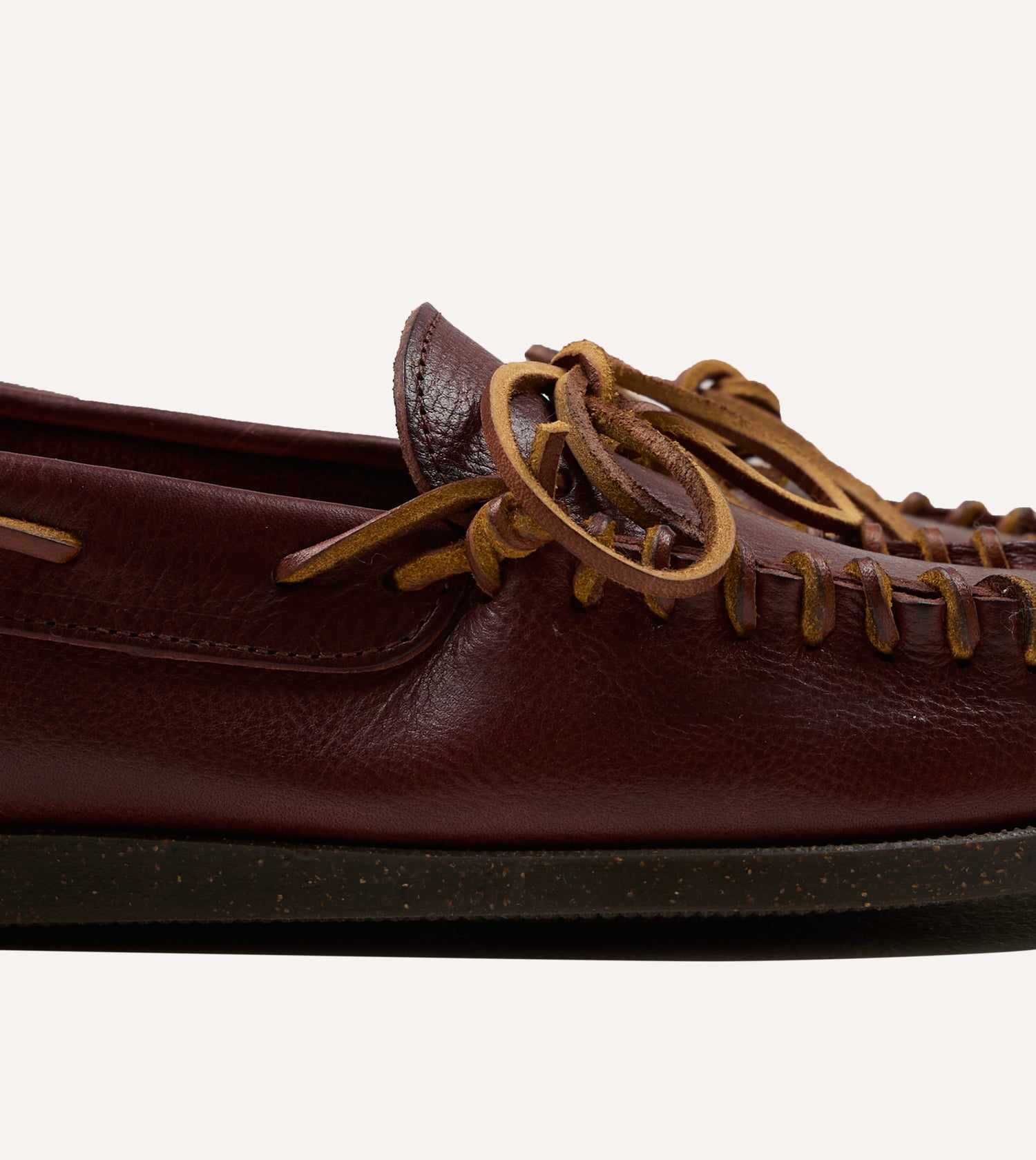 Yuketen Brown Scout Moccasin Boat Shoe