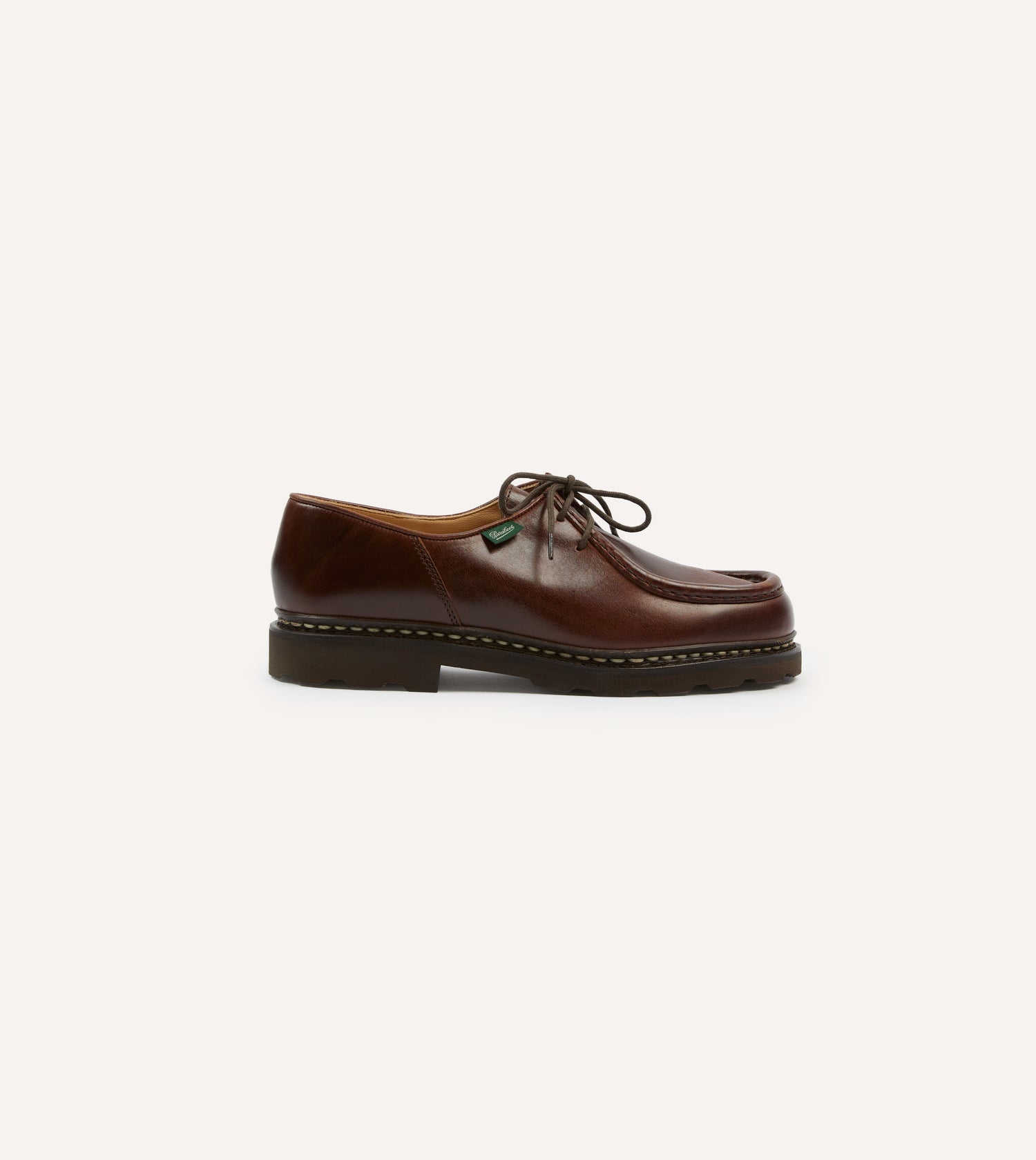 Paraboot Michael Brown Leather Derby Shoe