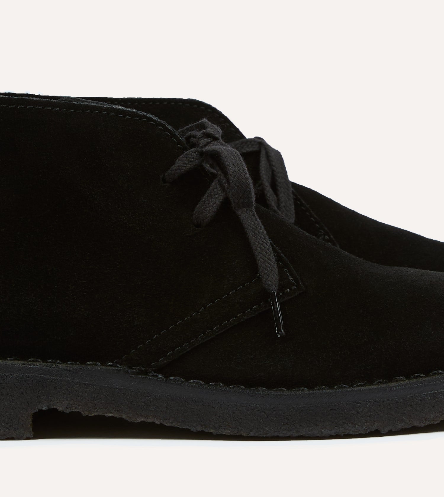 Drake's by A. Levine Clifford Desert Boot Black Suede