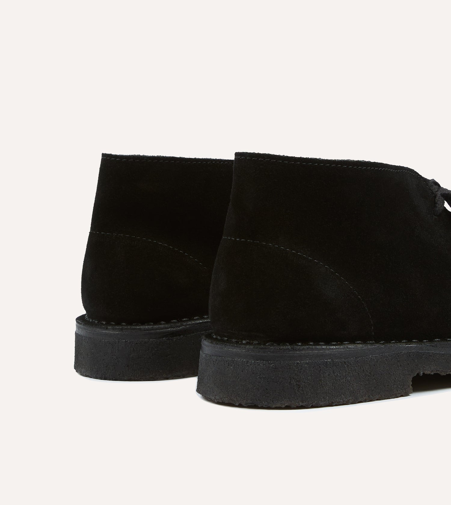Drake's by A. Levine Clifford Desert Boot Black Suede