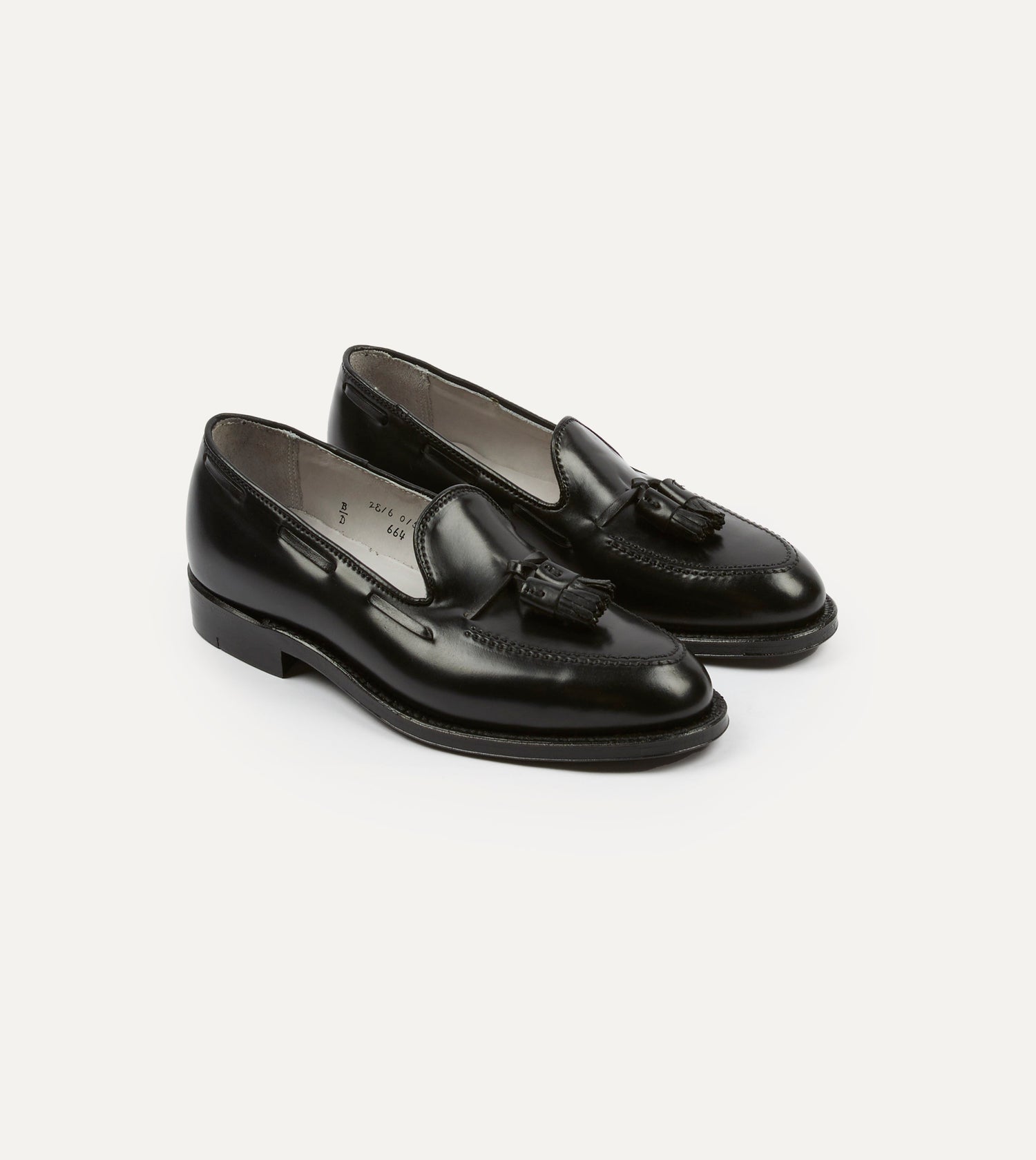 Alden Black Cordovan Tassel Loafer