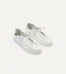 Paraboot Malibu Blanc Deer Leather Boat Shoe