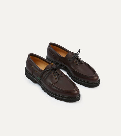 Paraboot Chimey Dark Brown Calf Leather Derby Shoe – Drakes US