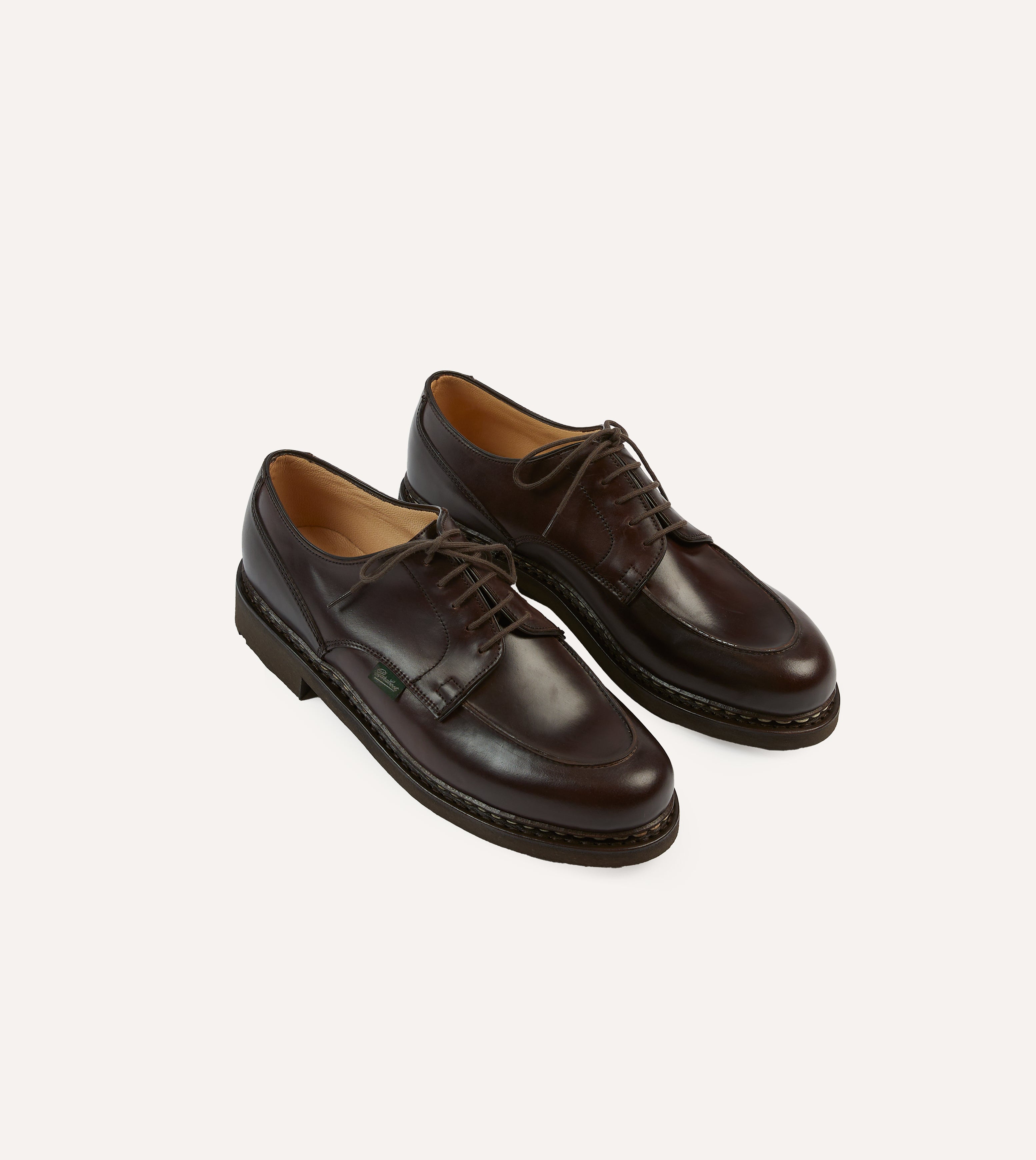 Paraboot Chambord Burgundy Cordovan Leather Derby Shoe – Drakes US