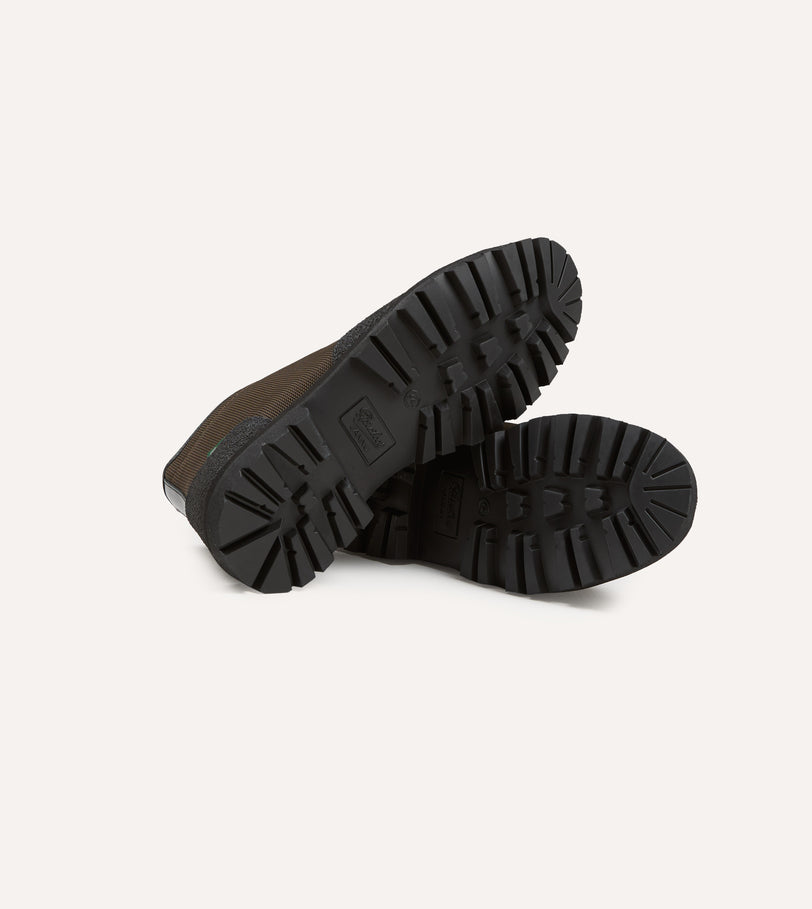 Paraboot Yosemite Brown Leather Mesh Hiking Boots