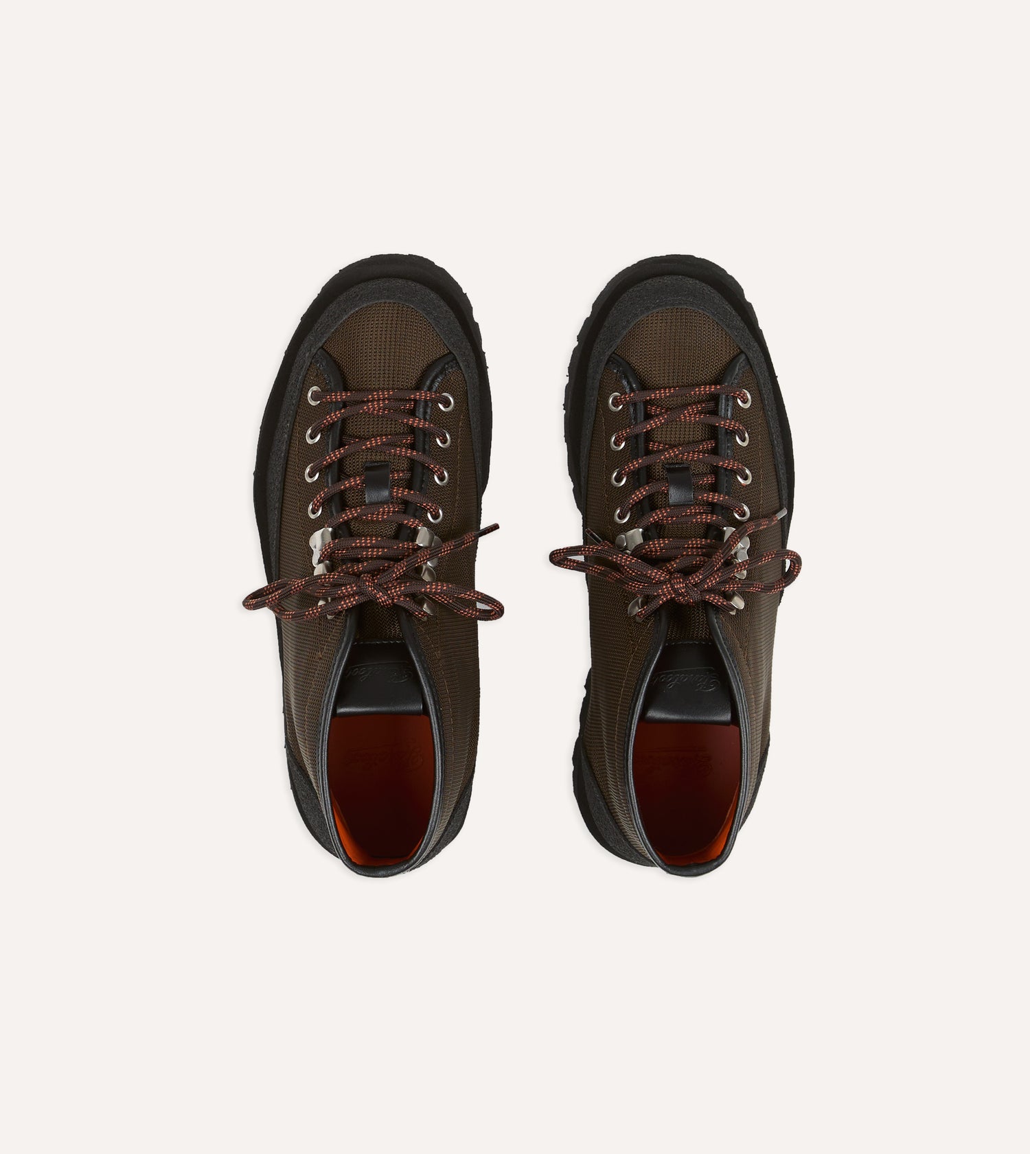 Paraboot Yosemite Brown Leather Mesh Hiking Boots