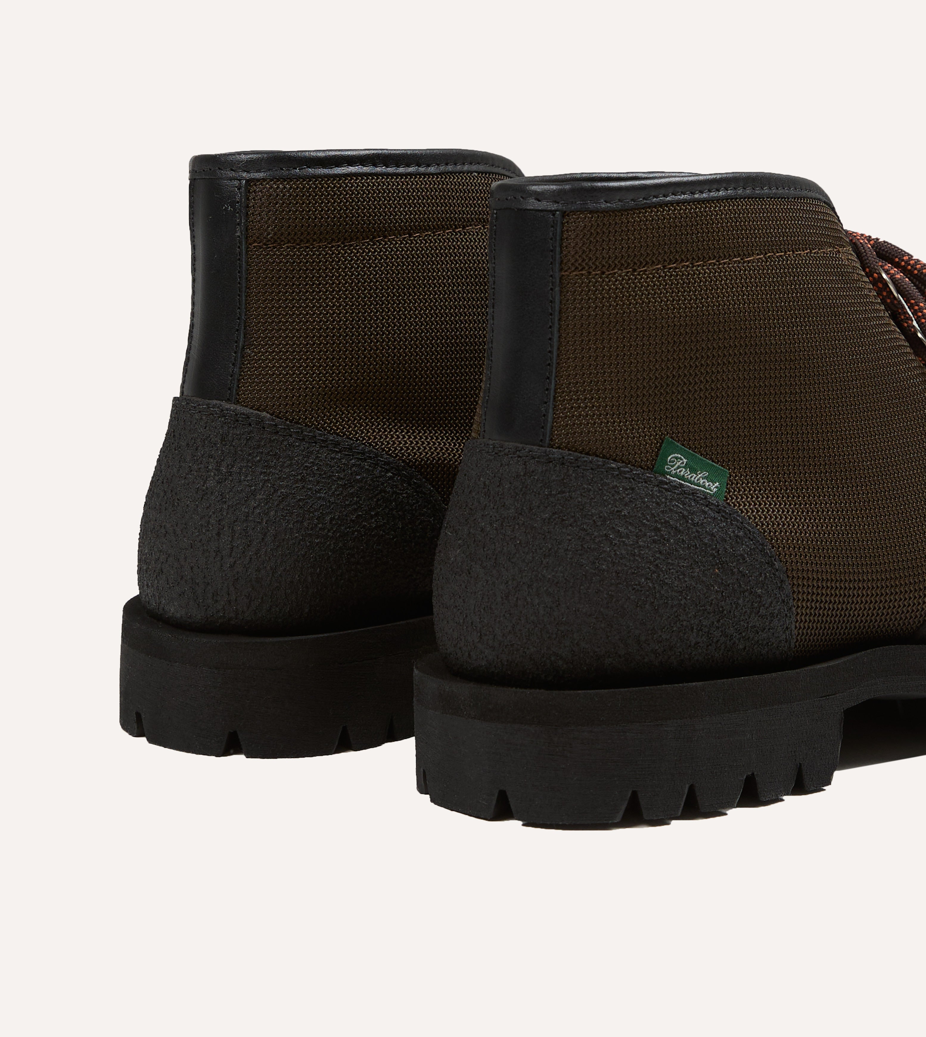 Paraboot Yosemite Brown Leather Mesh Hiking Boots – Drakes US