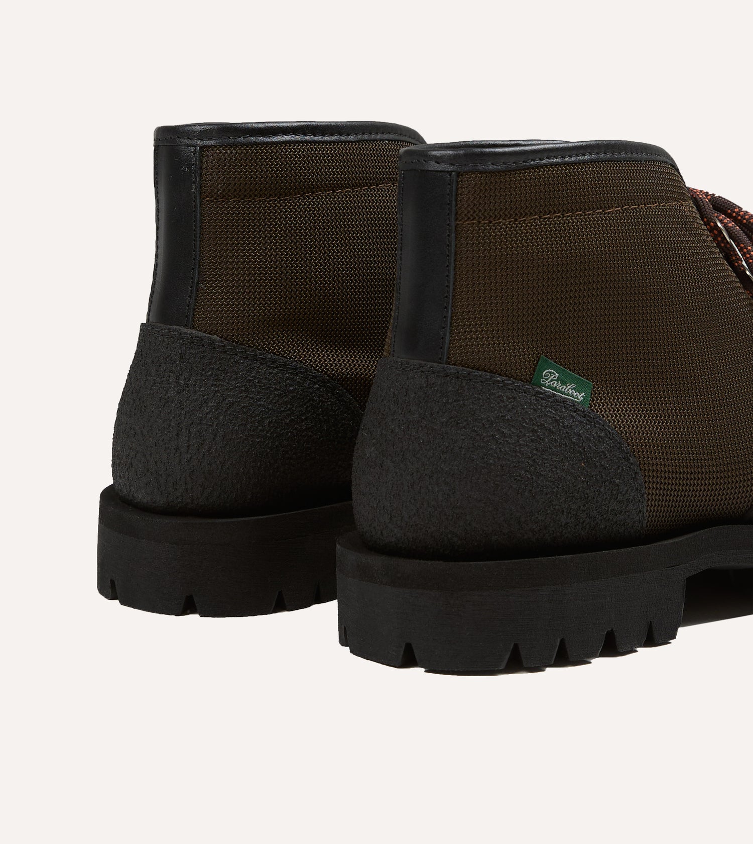 Paraboot Yosemite Brown Leather Mesh Hiking Boots