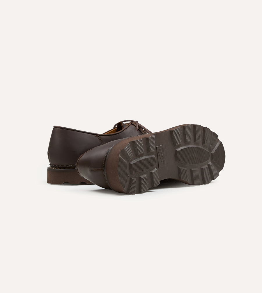 Paraboot Michael Gringo Nubuck Leather Derby Shoe
