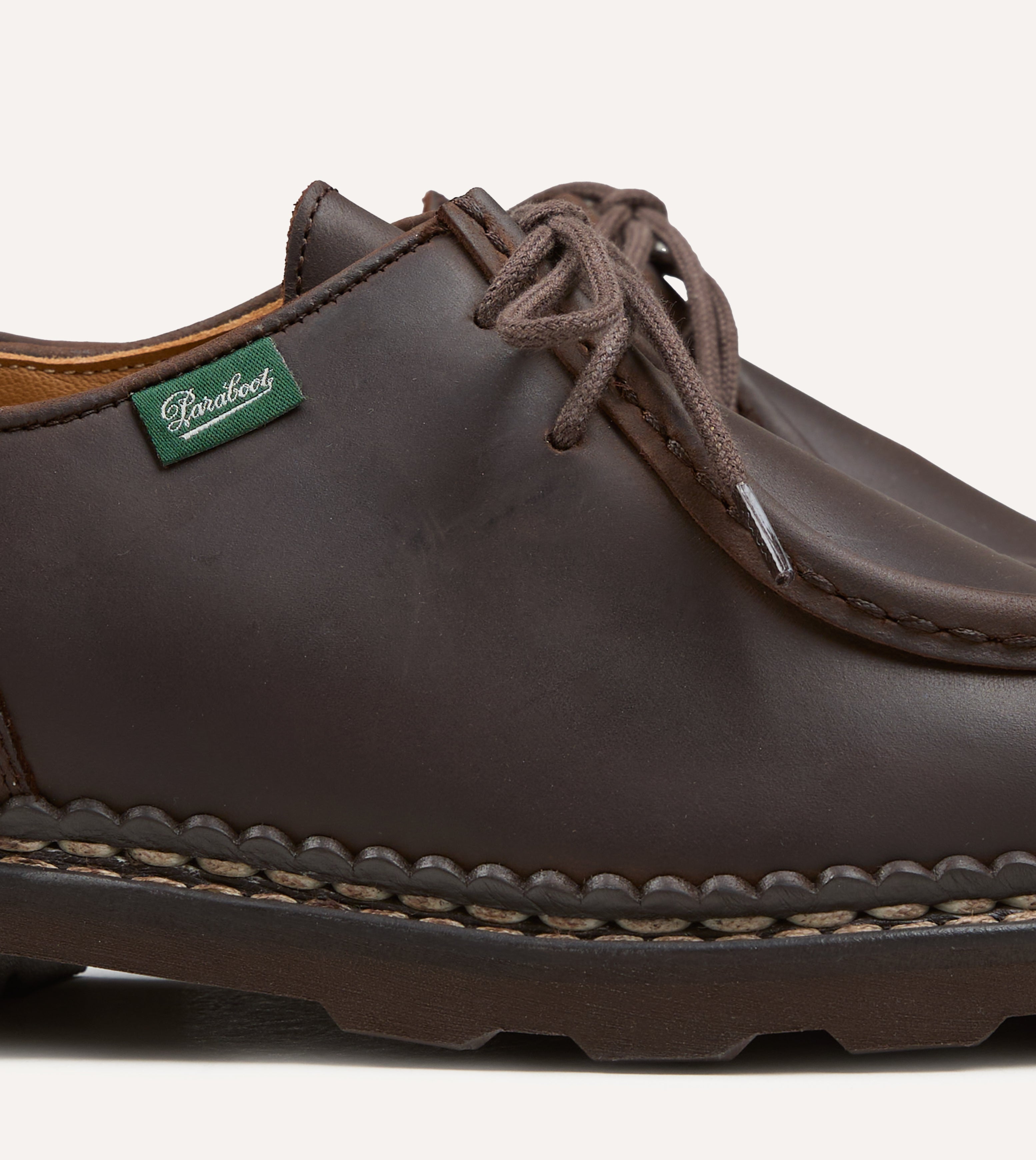 Paraboot Michael Gringo Nubuck Leather Derby Shoe – Drakes US