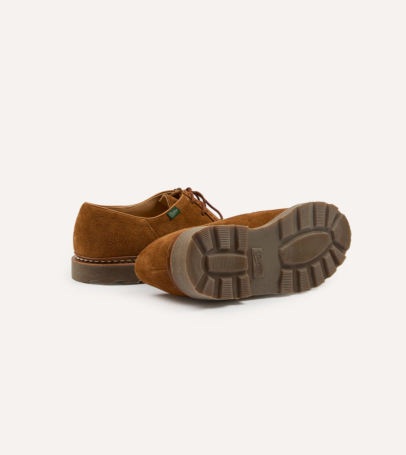 Paraboot Michael Whiskey Suede Derby Shoe