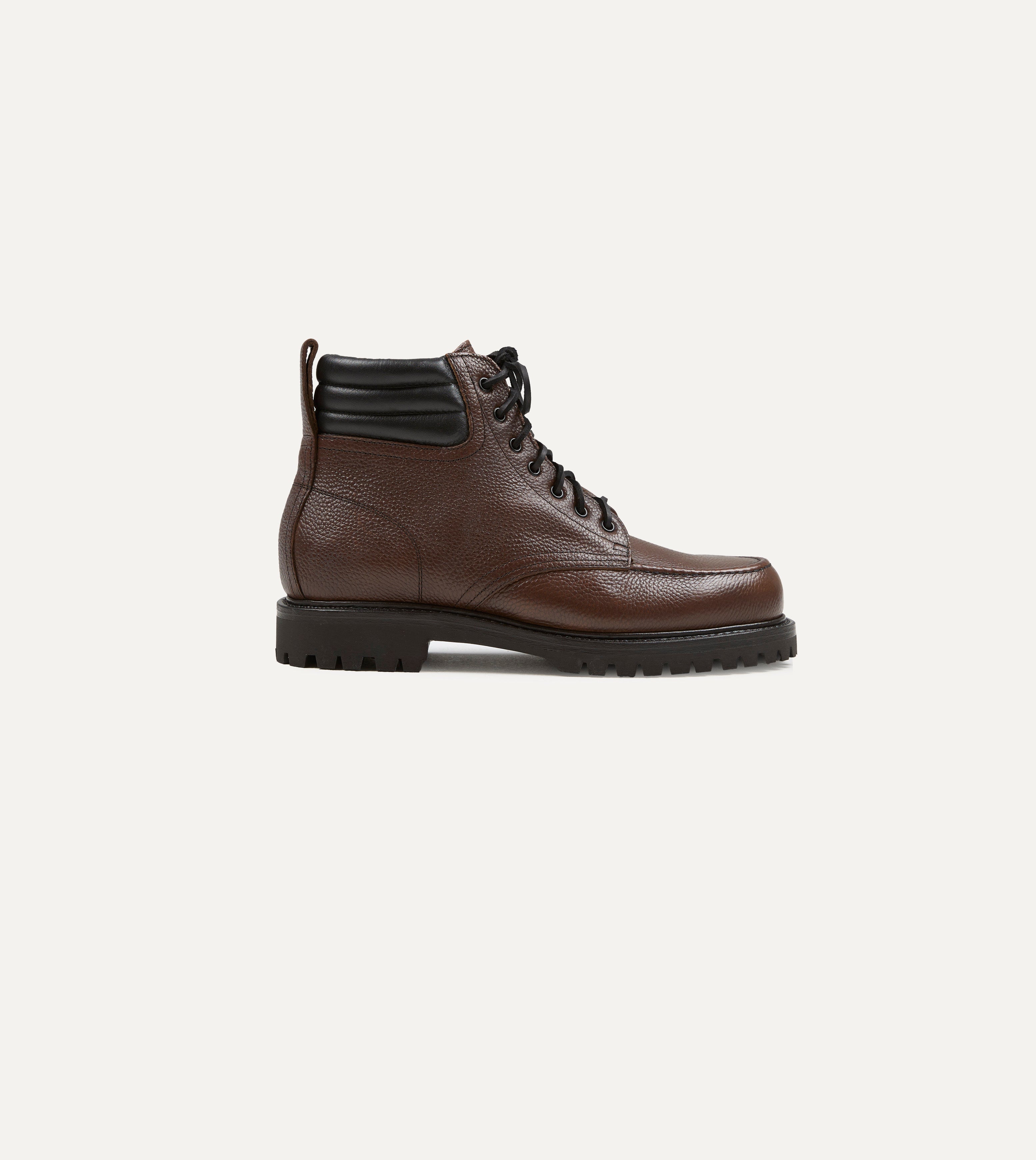 Yuketen Salvia Brown Leather Boots