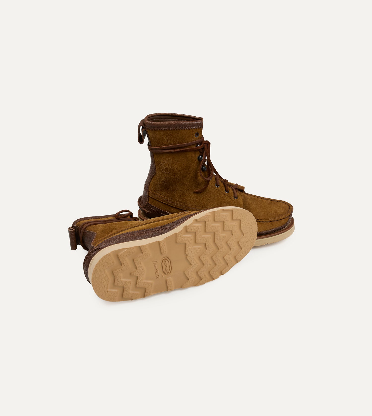 Yuketen Maine Guide Brown Flesh Out Leather DB Boot