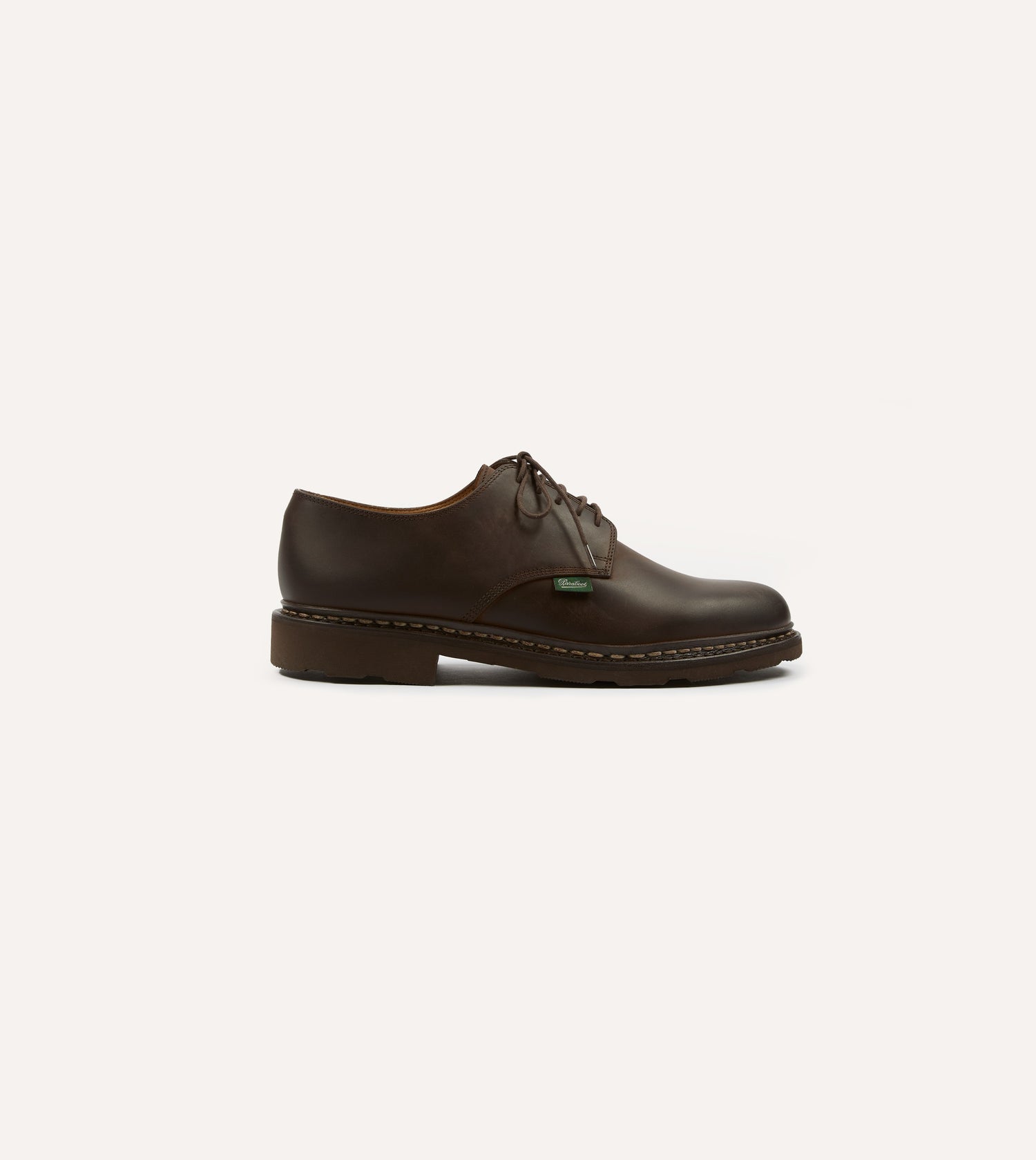 Paraboot Arles Marron Nubuck Leather Derby Shoe