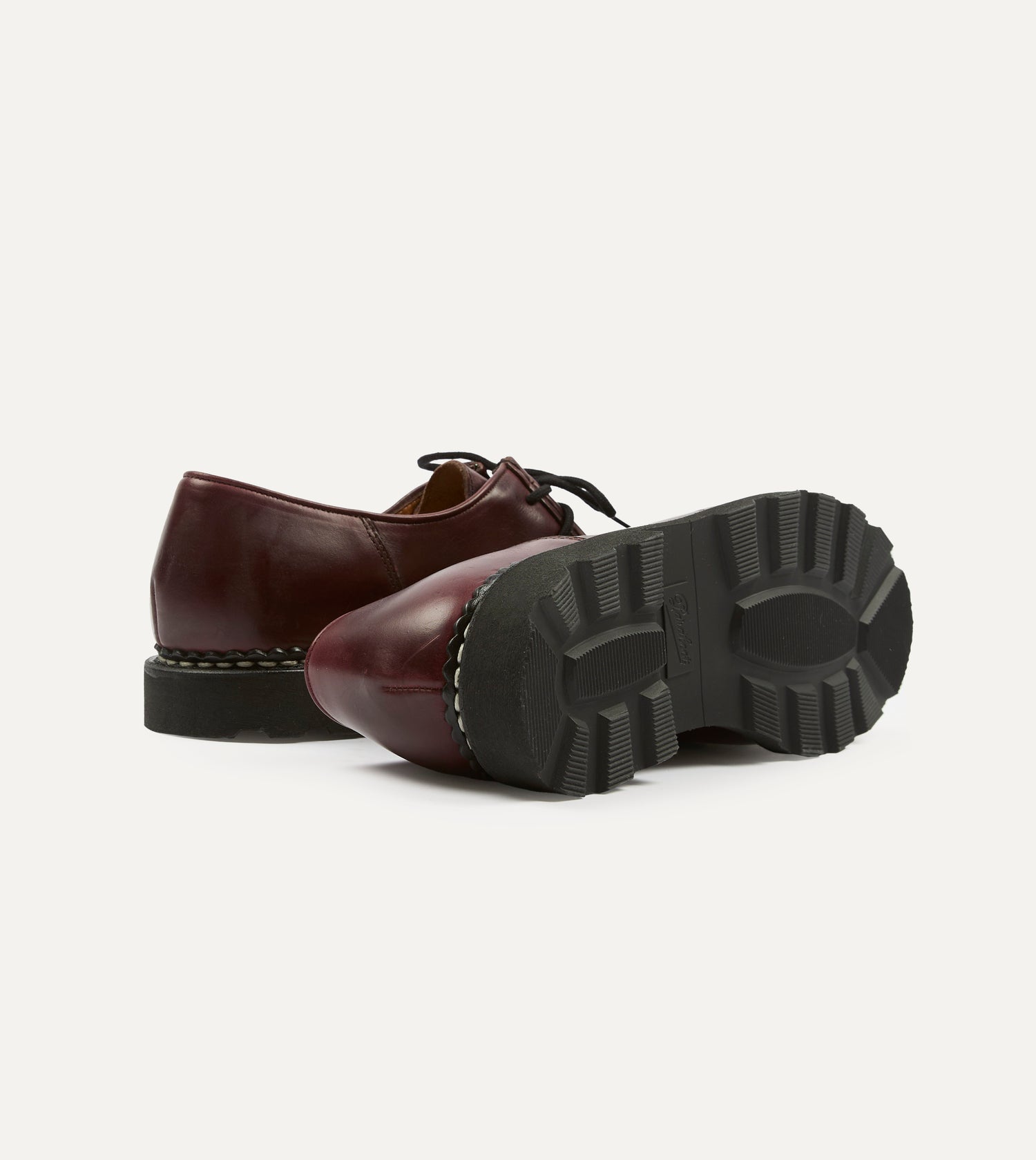 Paraboot Michael Bordeaux Leather Derby Shoe