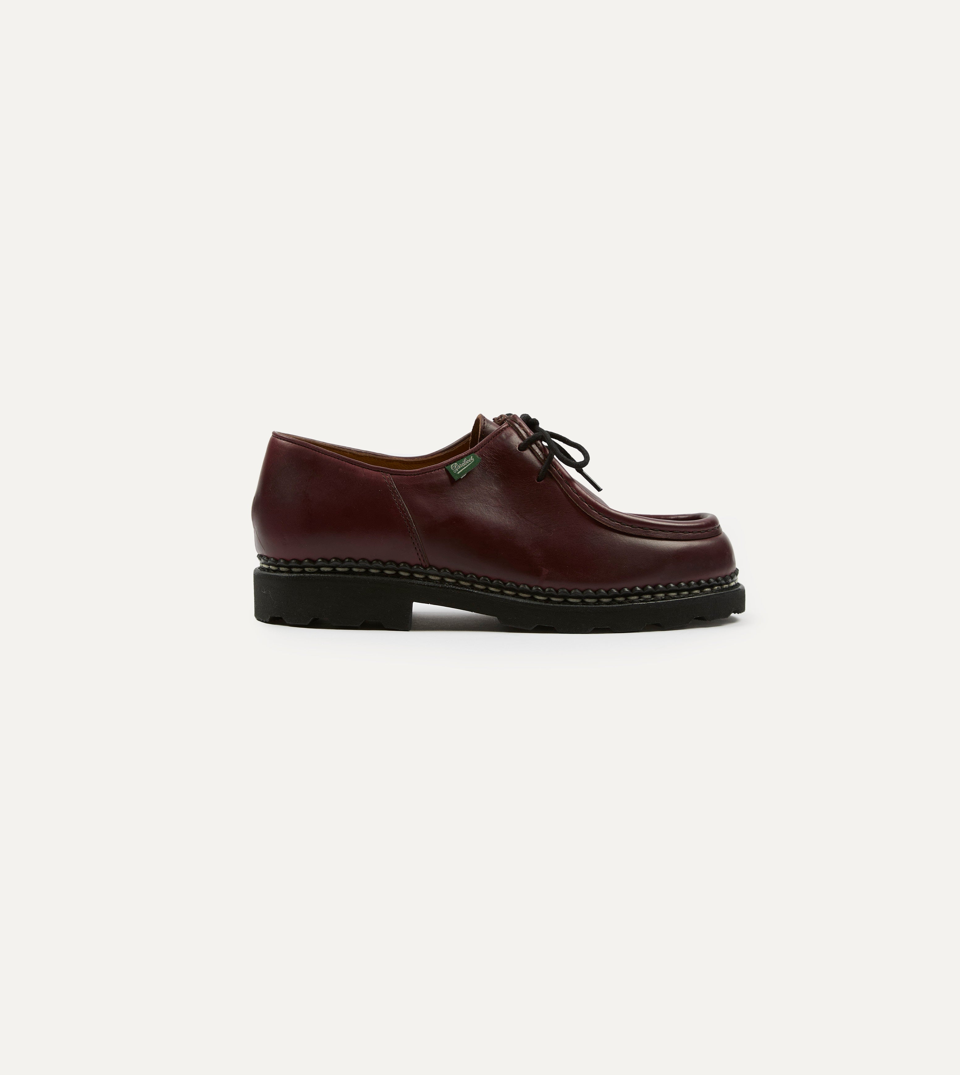 Paraboot Michael Bordeaux Leather Derby Shoe