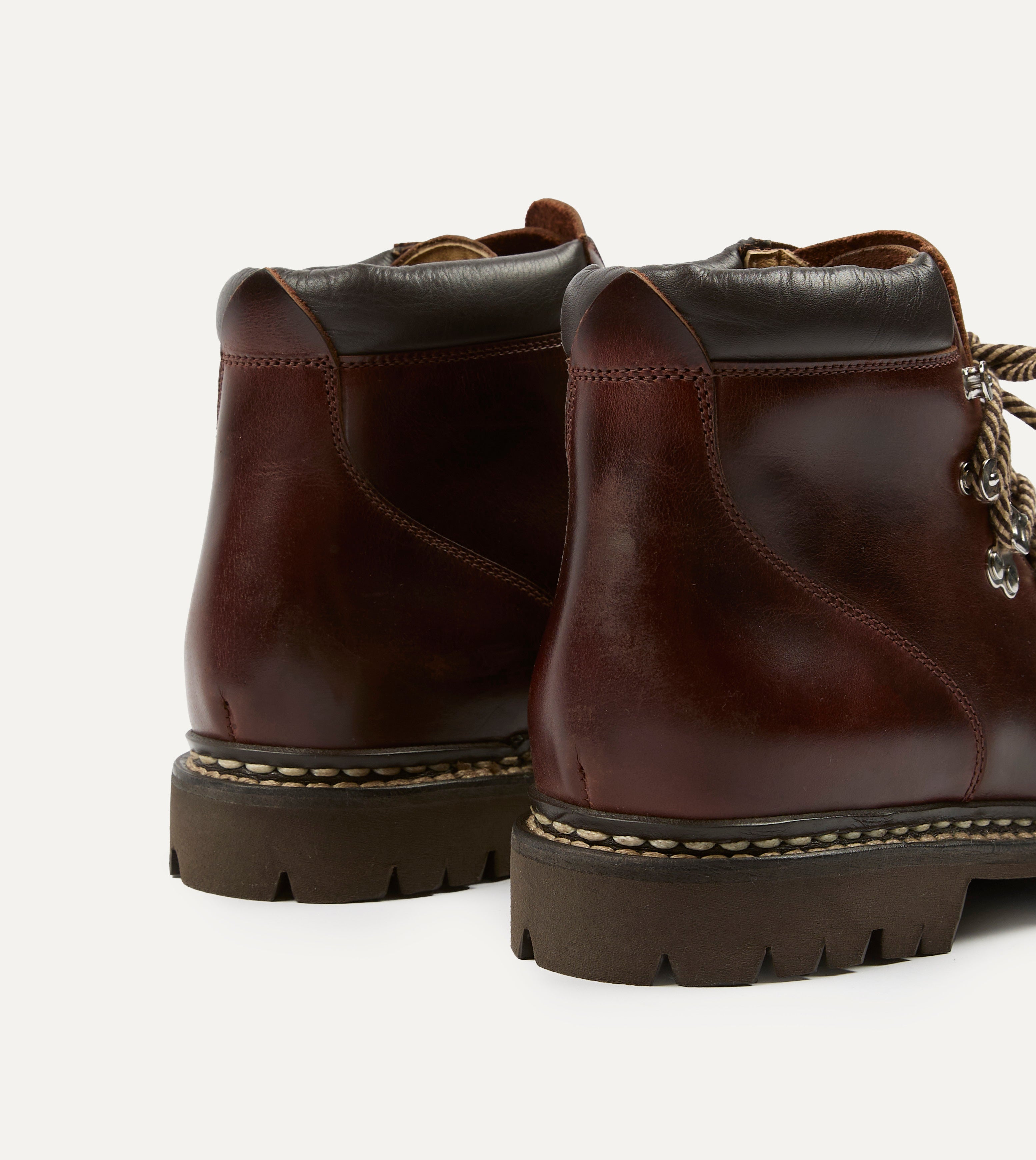 Paraboot Avoriaz Lisse Écorce Leather Boot – Drakes US