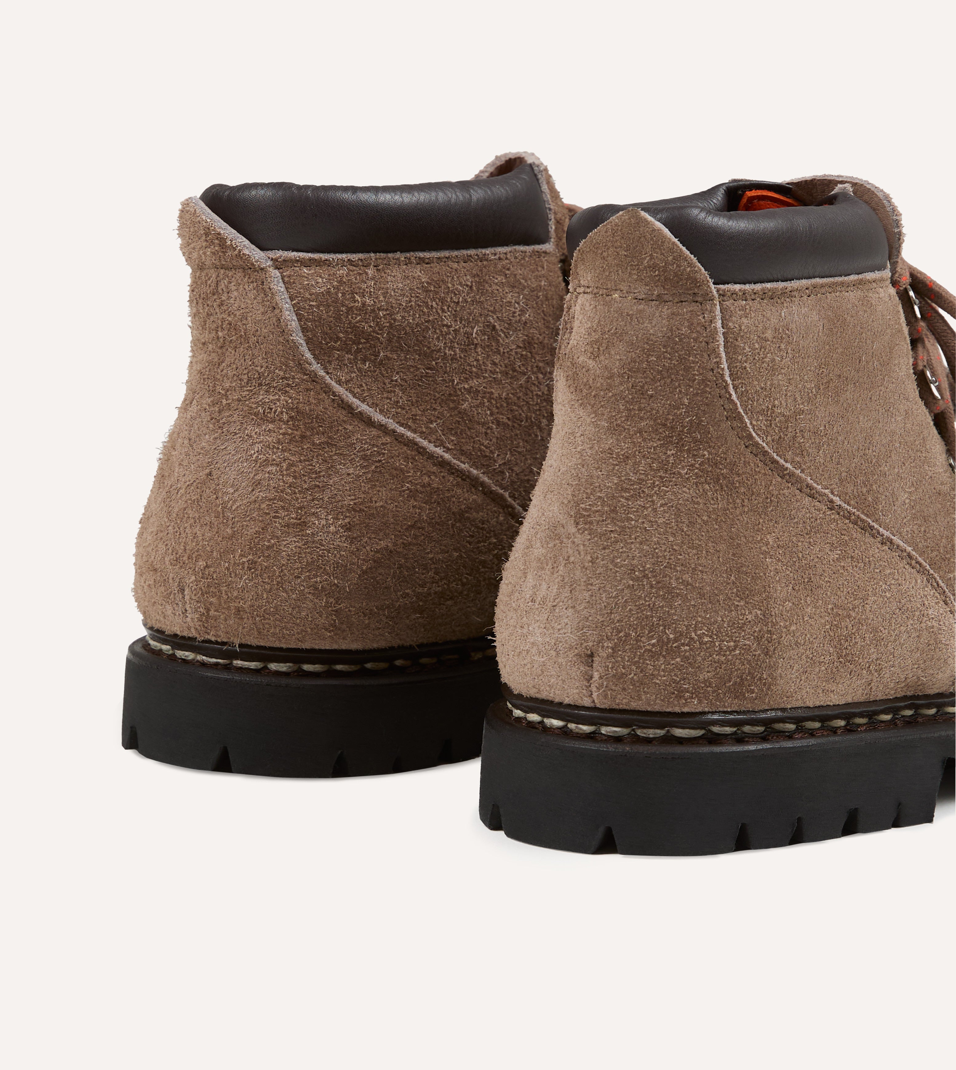 Paraboot Avoriaz Velours Graphite Suede Hiking Boot – Drakes US