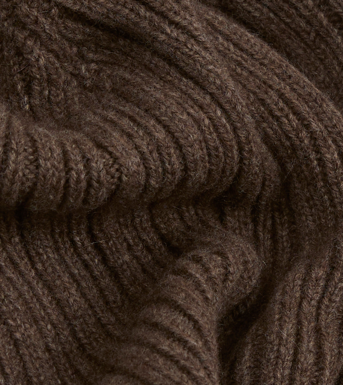 Light Brown Geelongora Ribbed Knit Cap