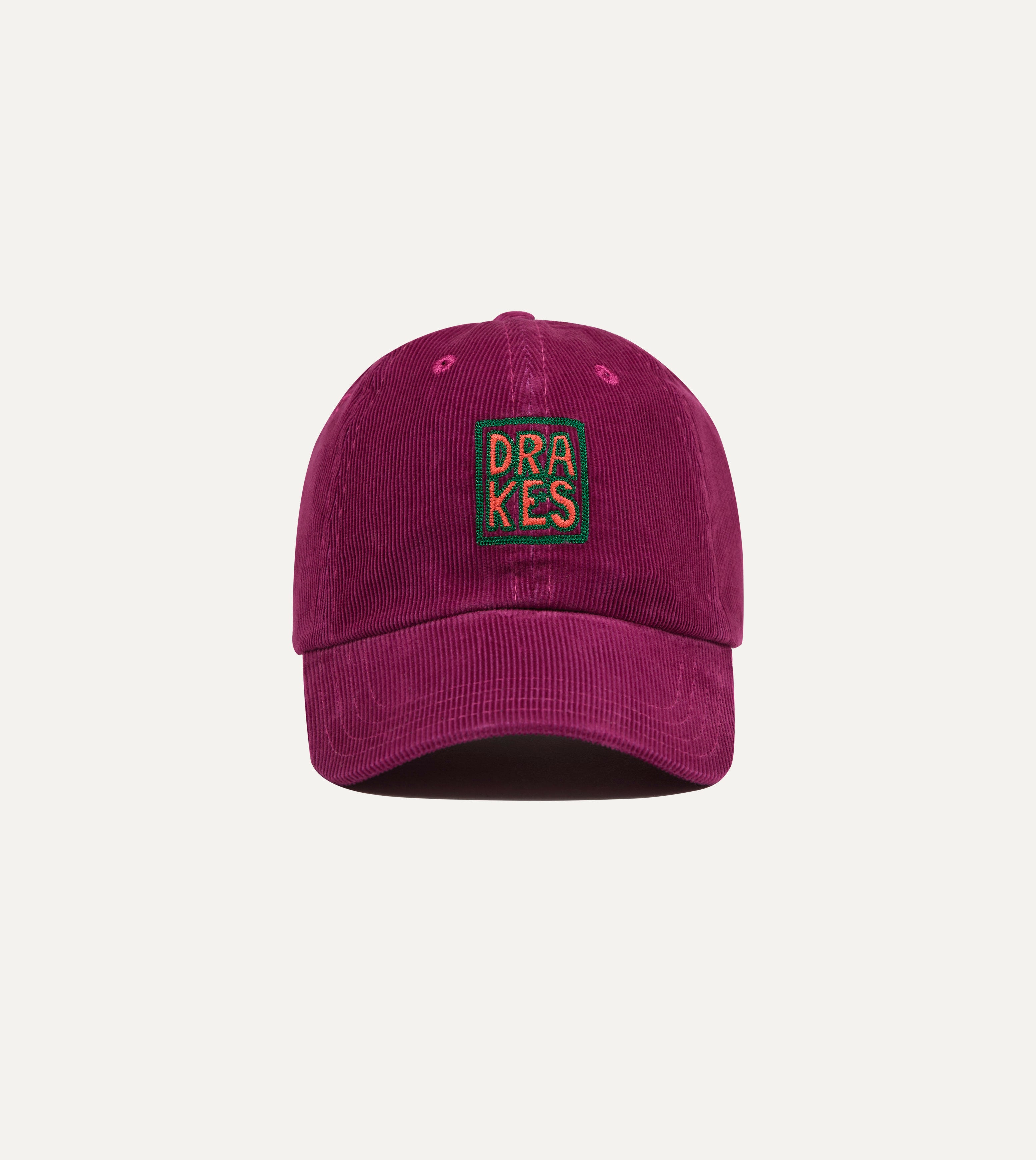 Drake's Square Font Cord Baseball Cap