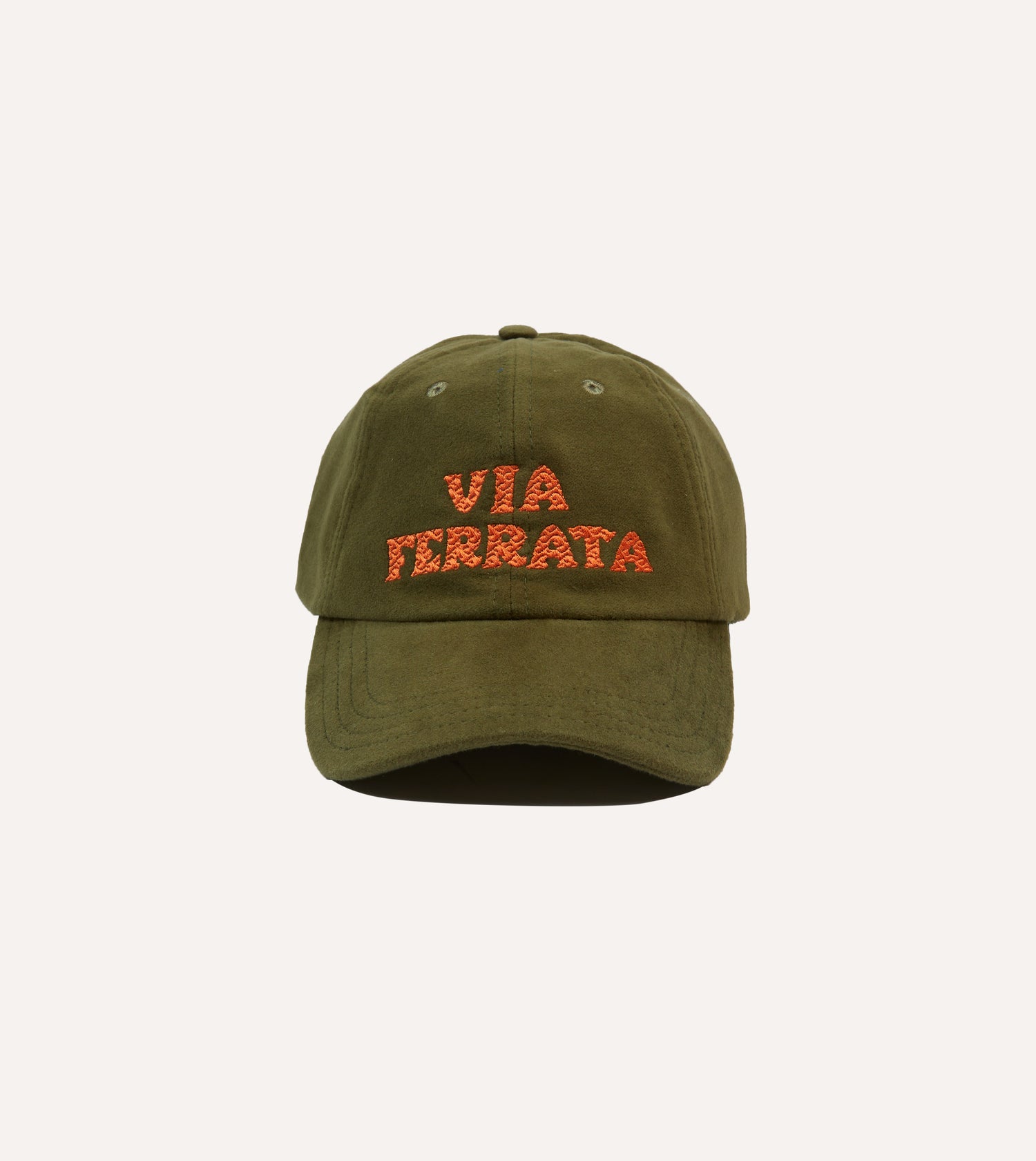 Olive Moleskin Via Ferrata Baseball Cap