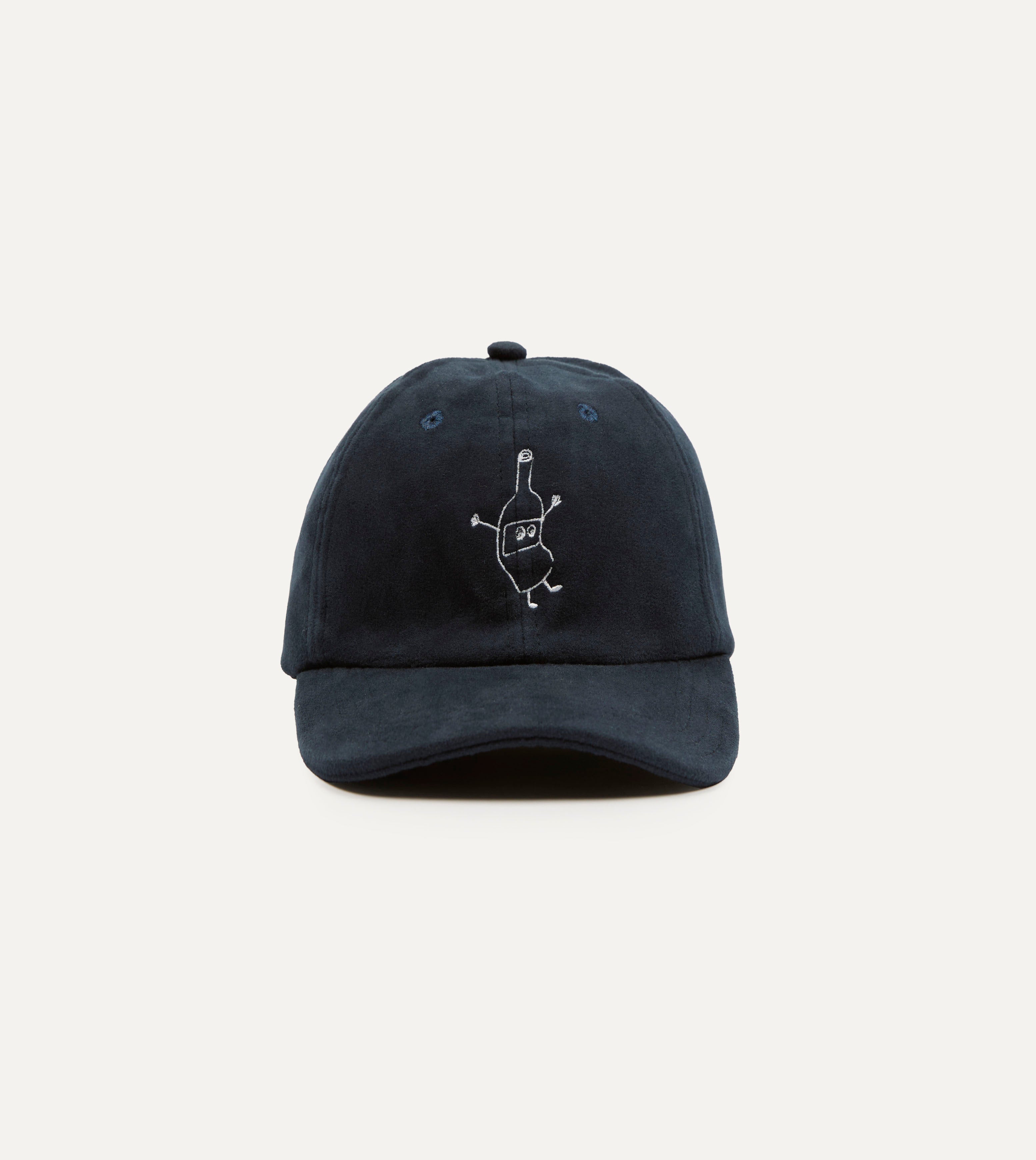 Kennedy by Drake’s Navy Moleskin Baseball Cap