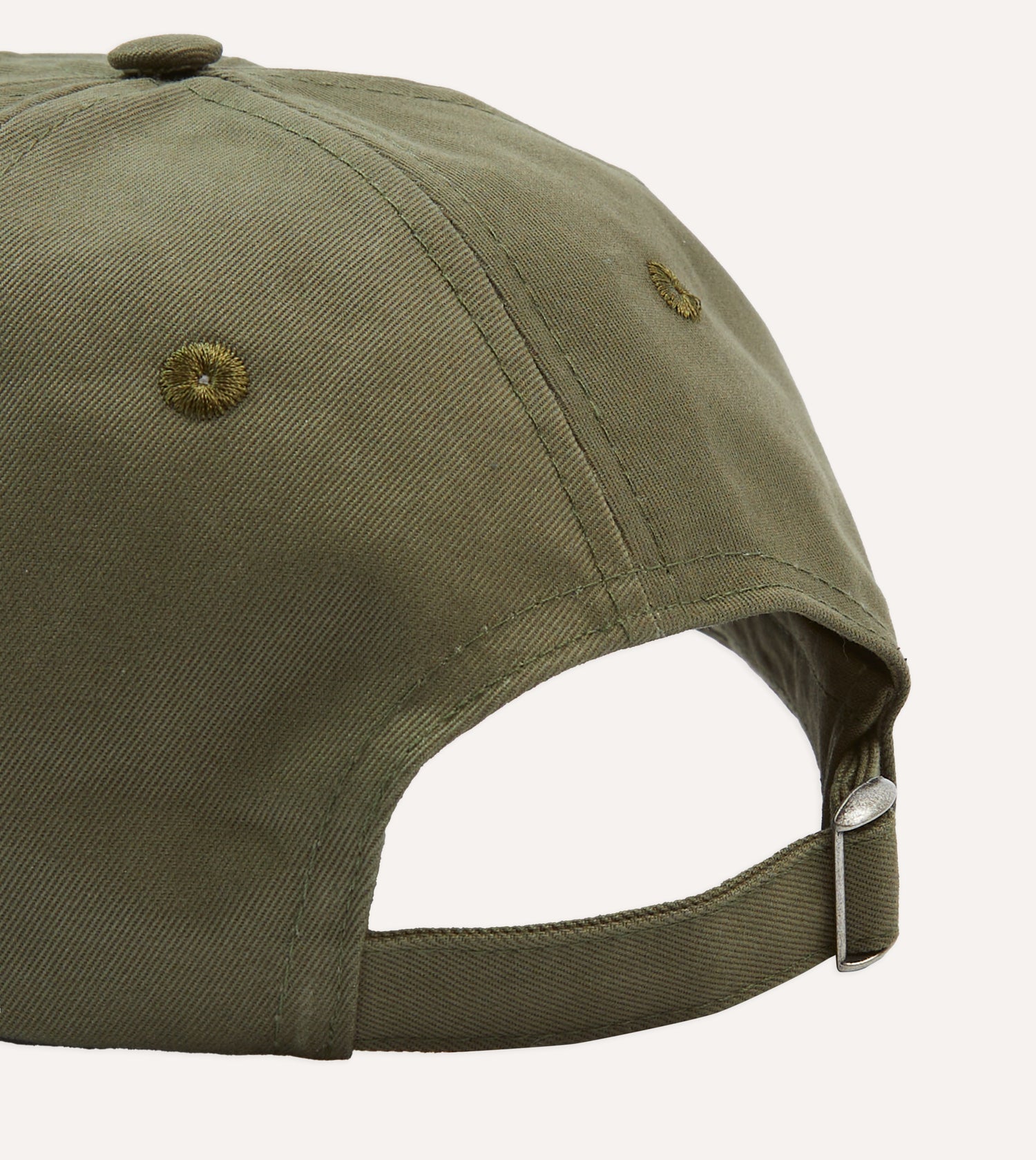 ‘D’ Lasso Emblem Cotton Twill Baseball Cap