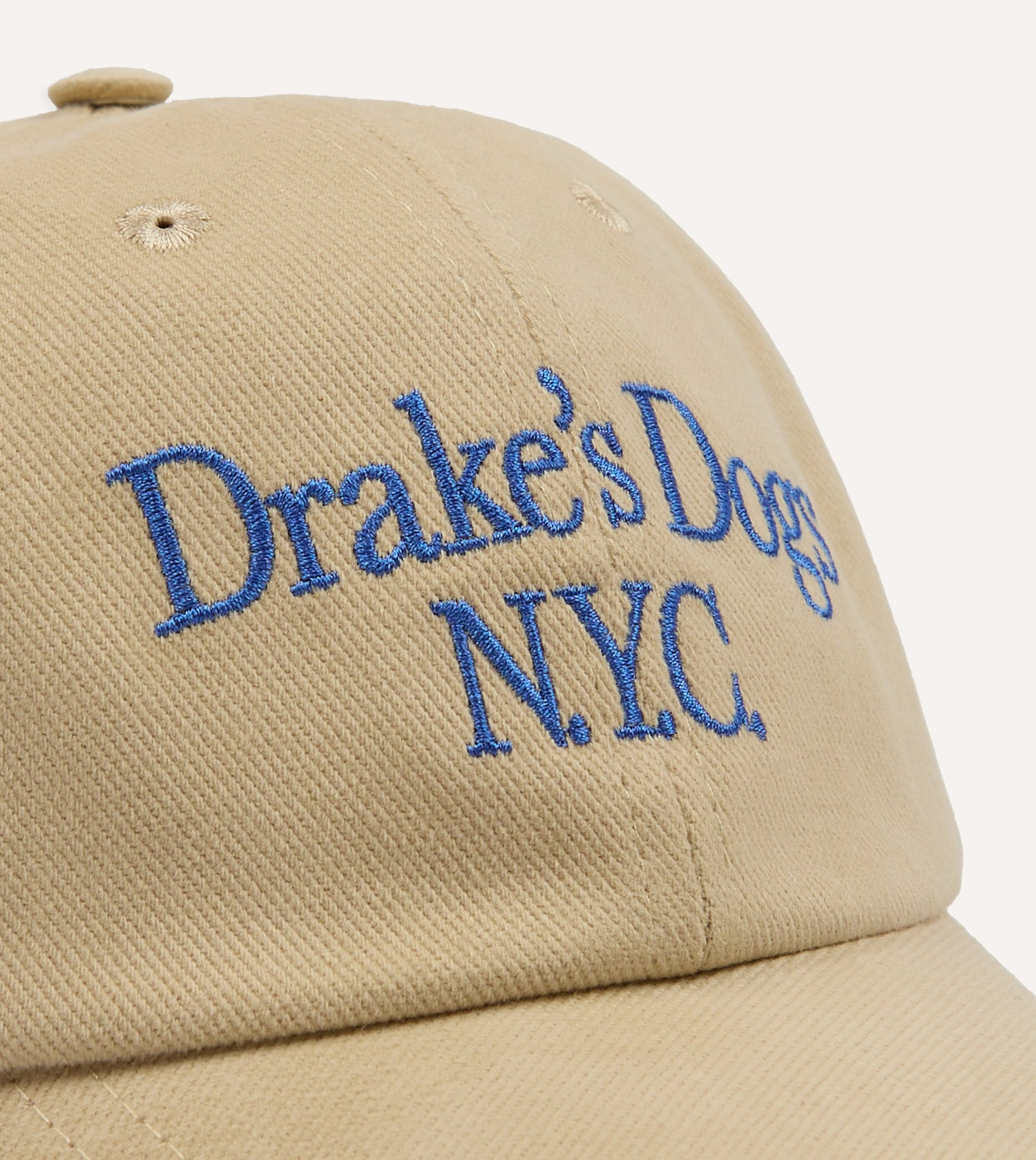'Drake's Dogs' Cotton Twill Baseball Cap
