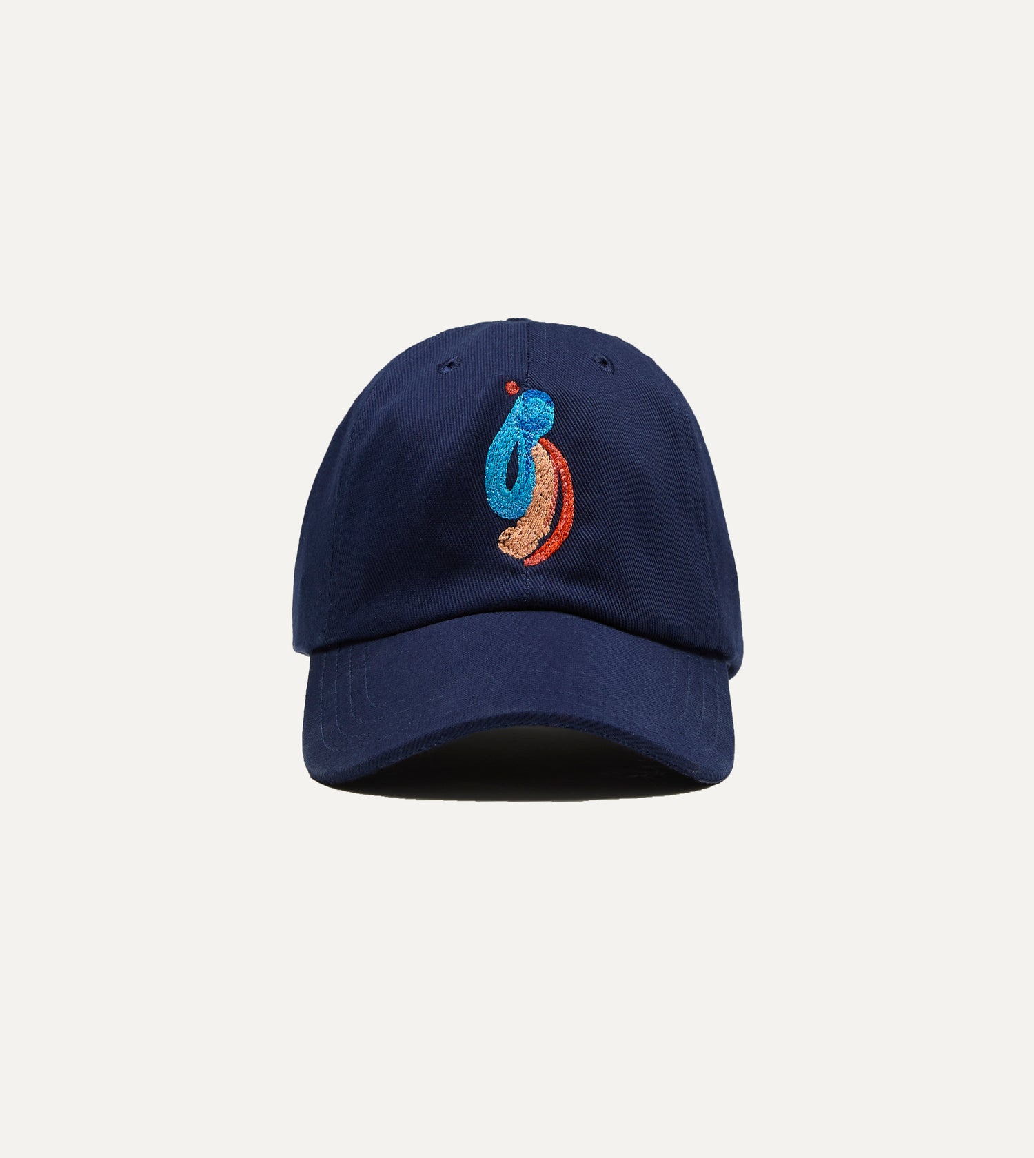 Mayumi Y. for Drake’s Navy Cotton Twill Baseball Cap