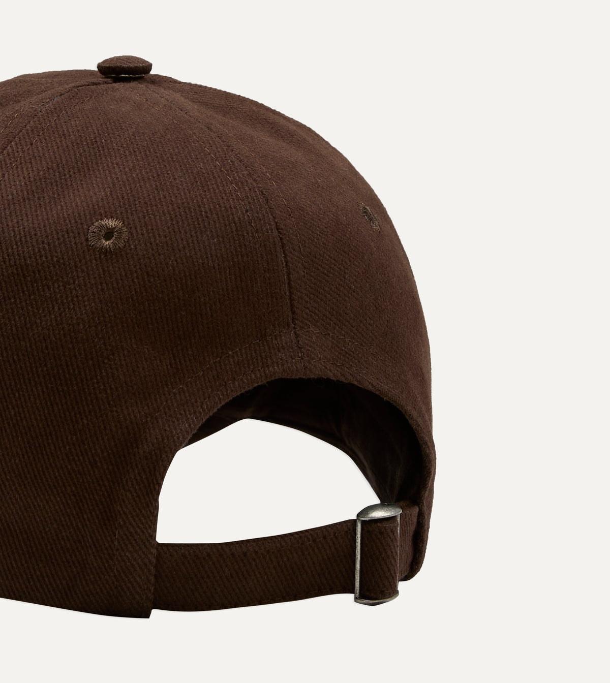 Brown 'Scotty' Cotton Twill Baseball Cap