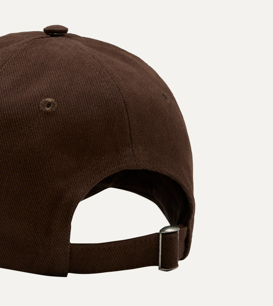 Brown 'Scotty' Cotton Twill Baseball Cap