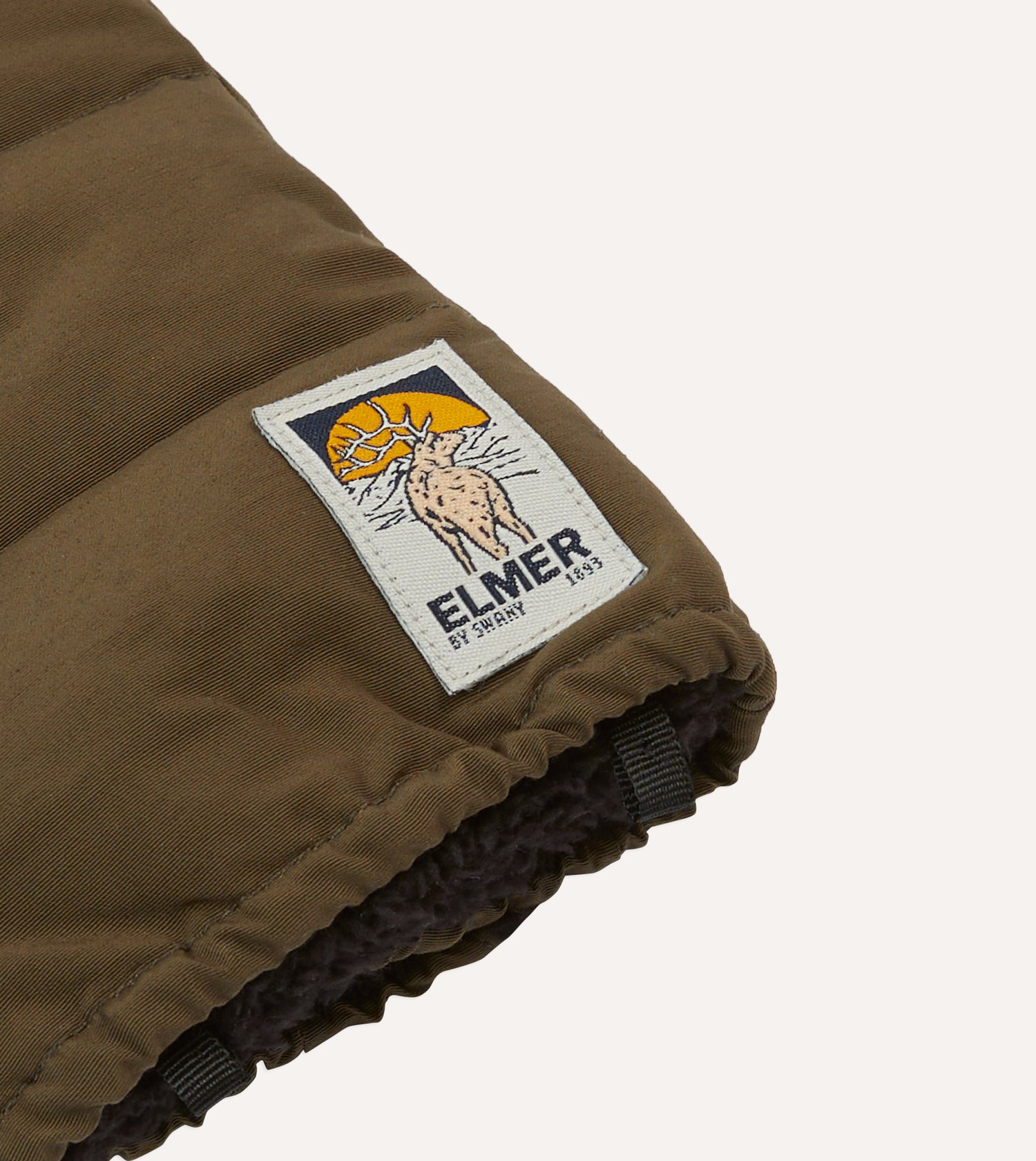 Elmer Khaki Cover Down Mittens