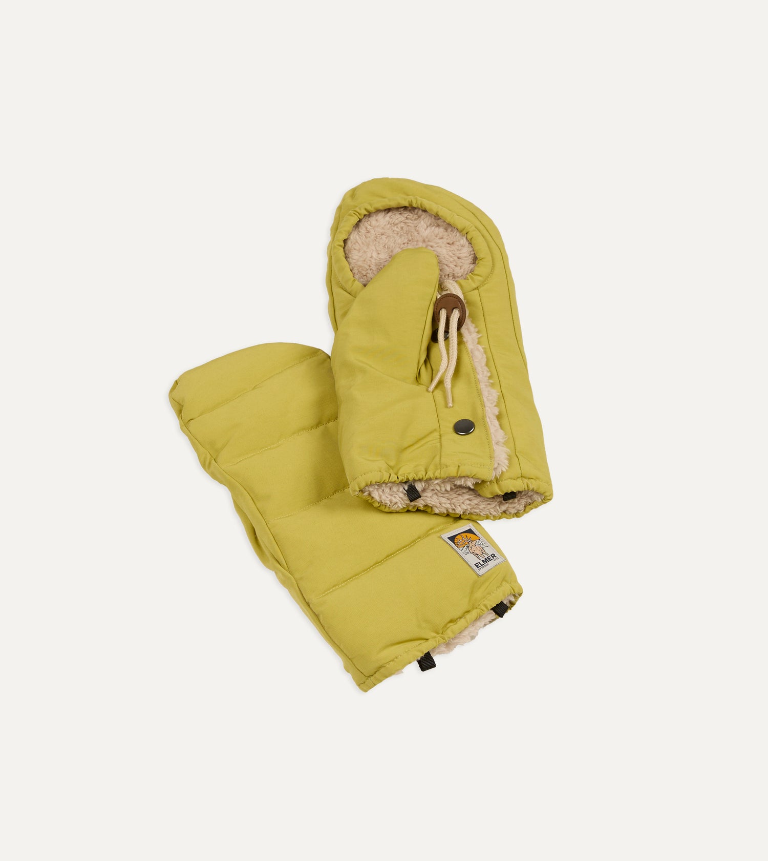 Elmer Pistachio Cover Down Mittens