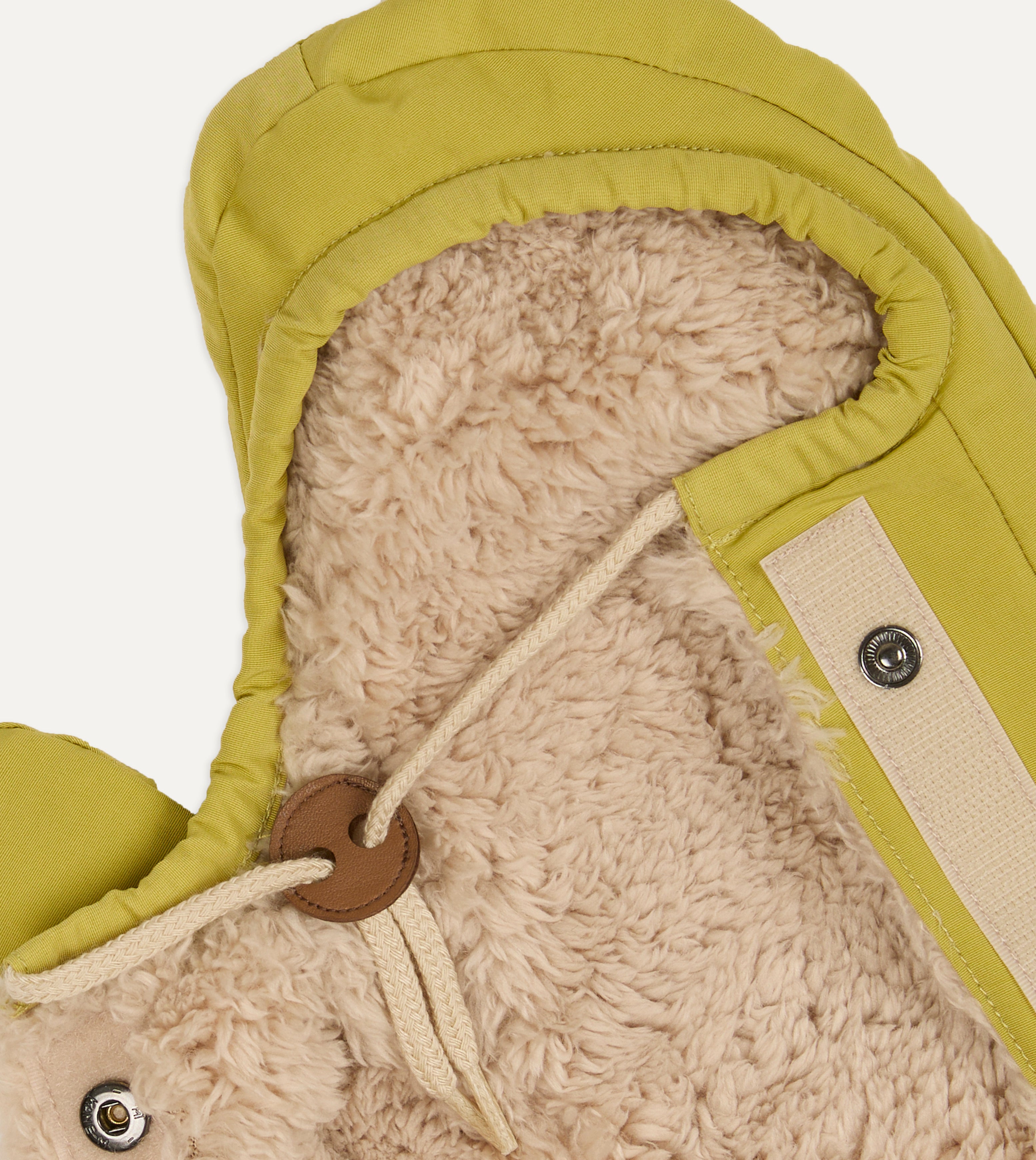 Elmer Pistachio Cover Down Mittens