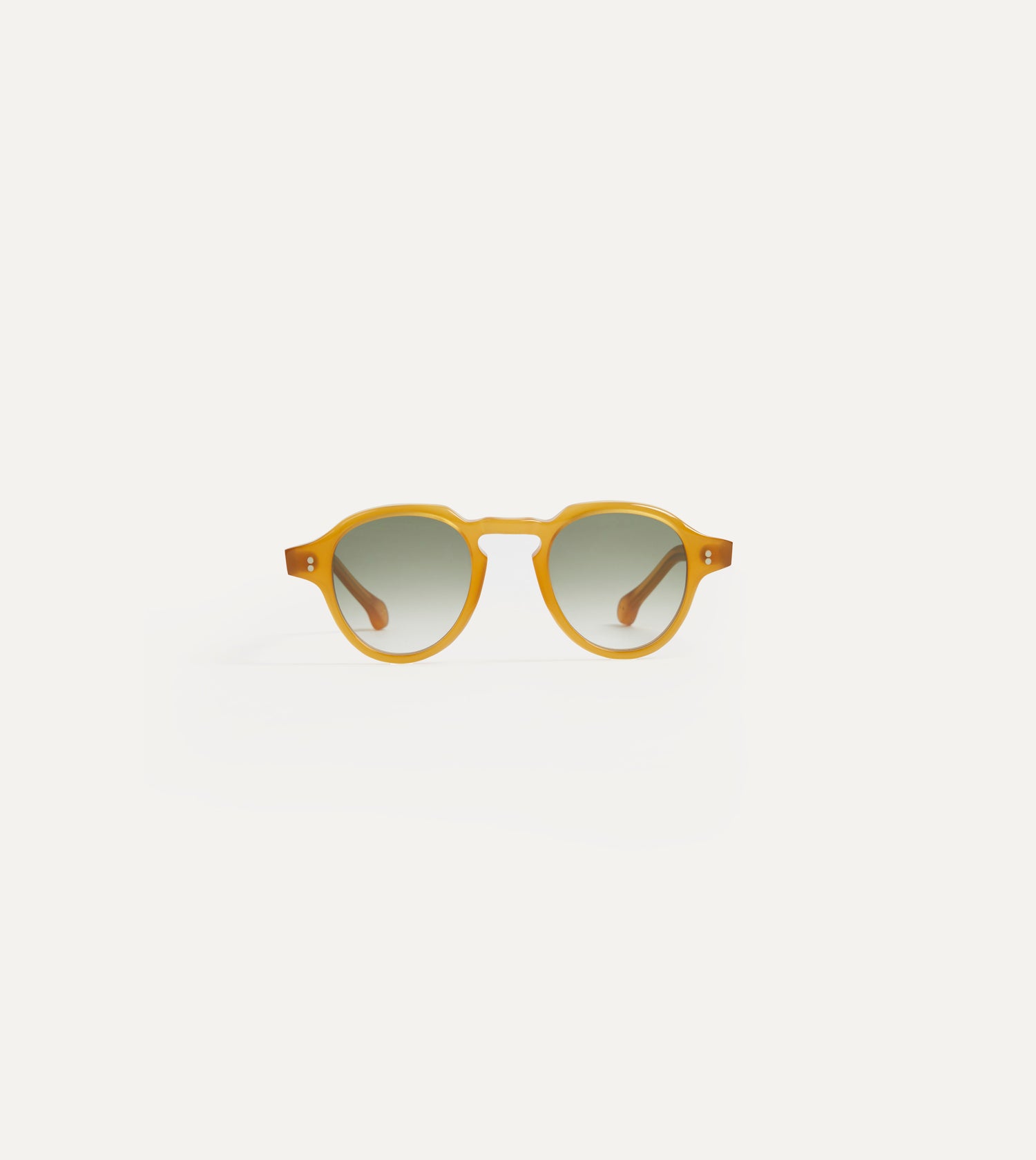 Milky Amber Acetate Blake Sunglasses