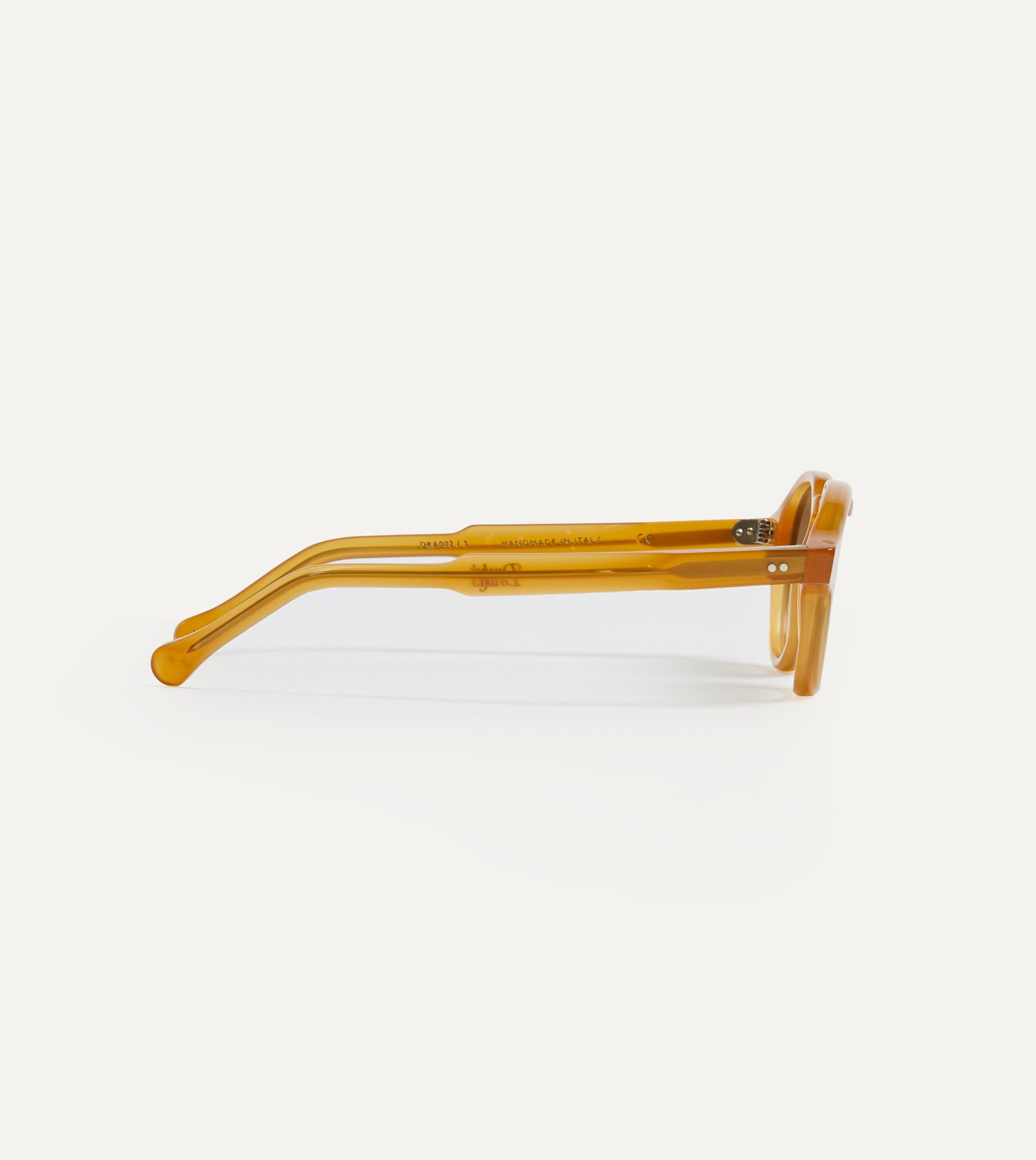 Milky Amber Acetate Blake Sunglasses