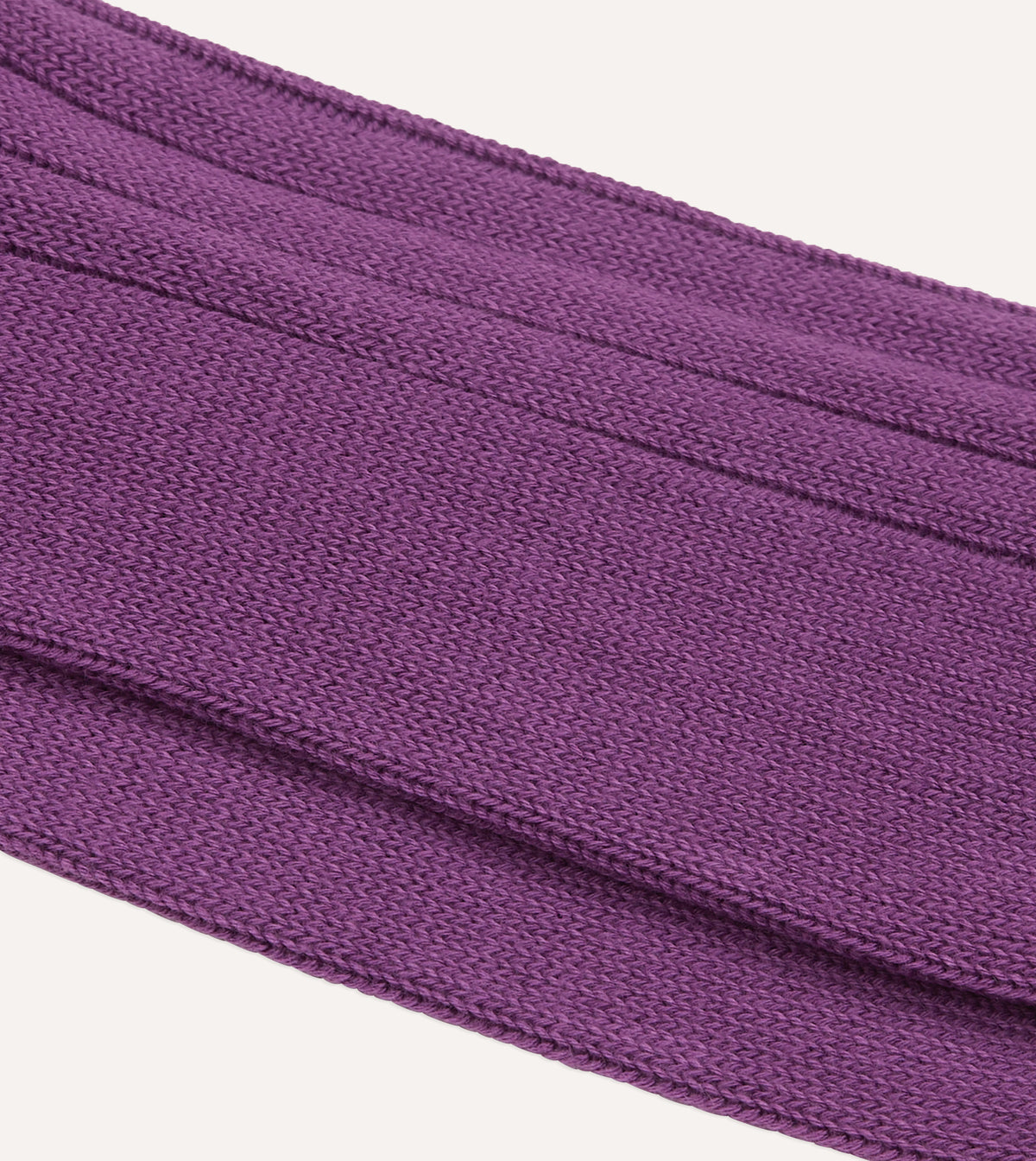 Purple Cotton Casual Socks