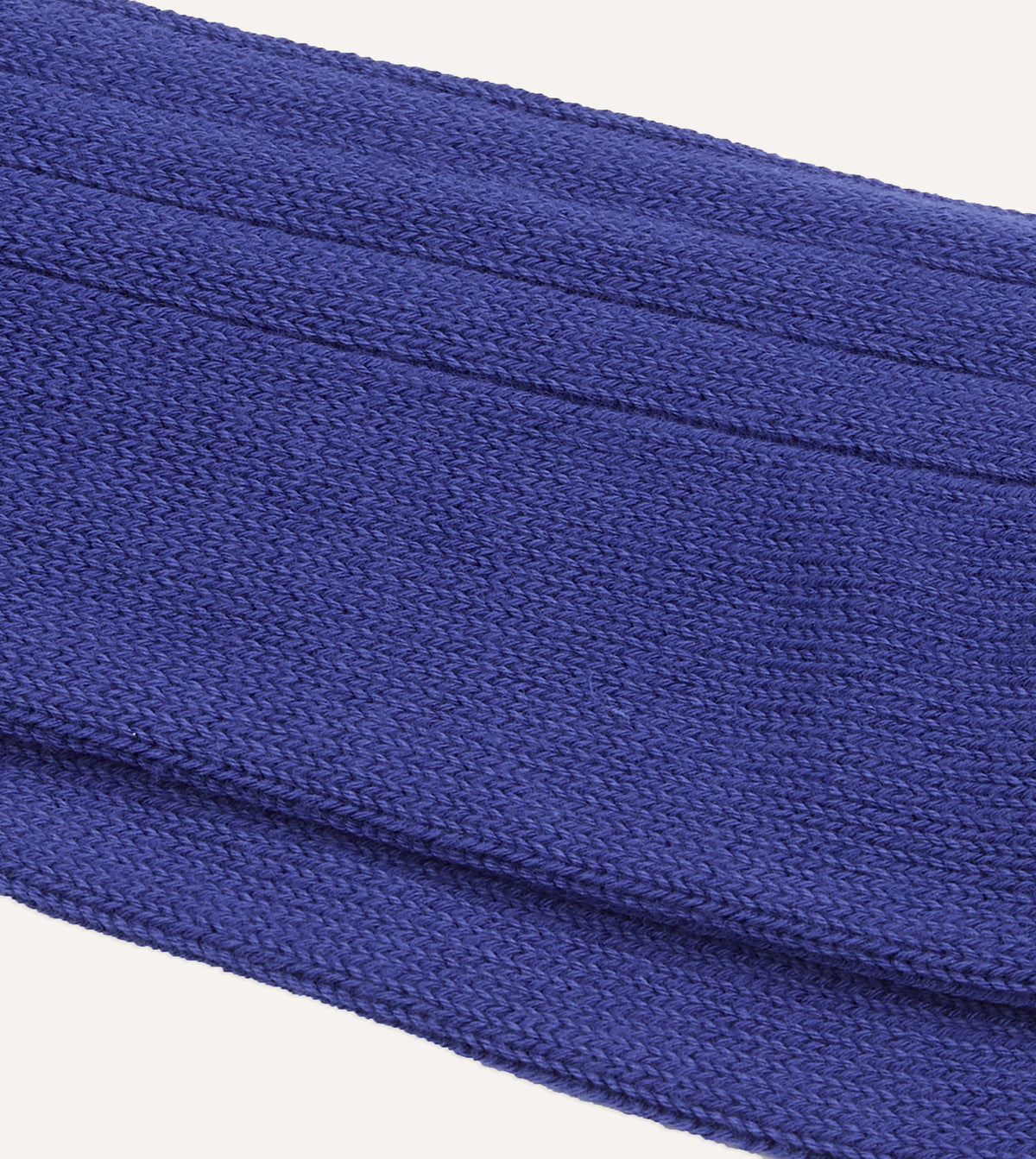 Blue Cotton Casual Socks
