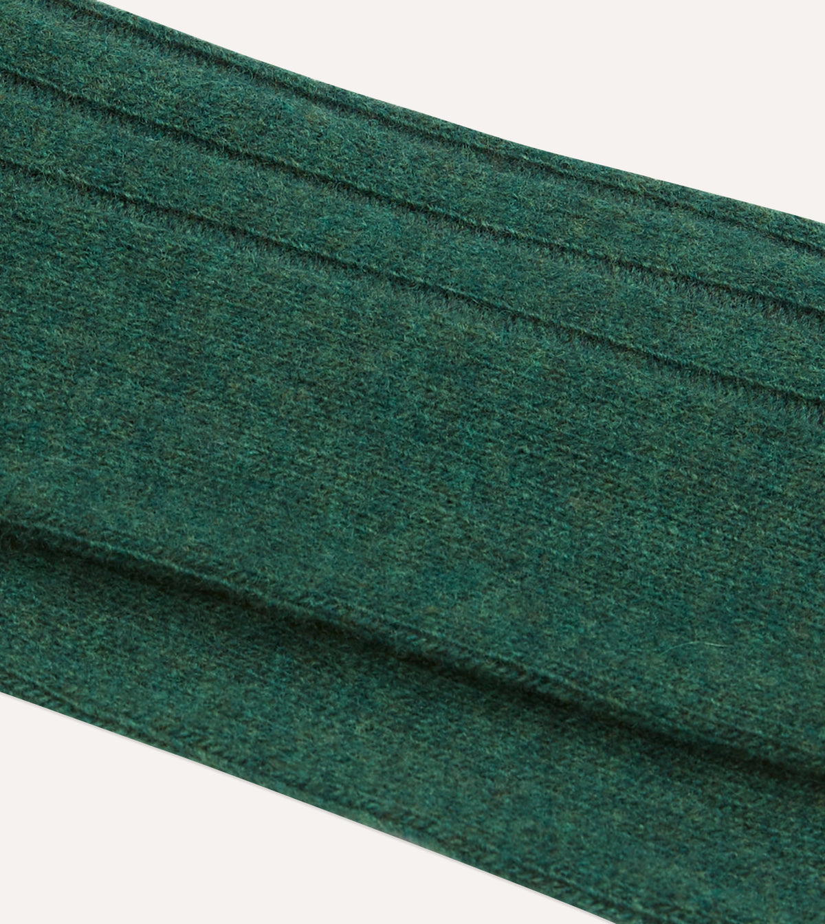 Forest Green Wool Casual Socks