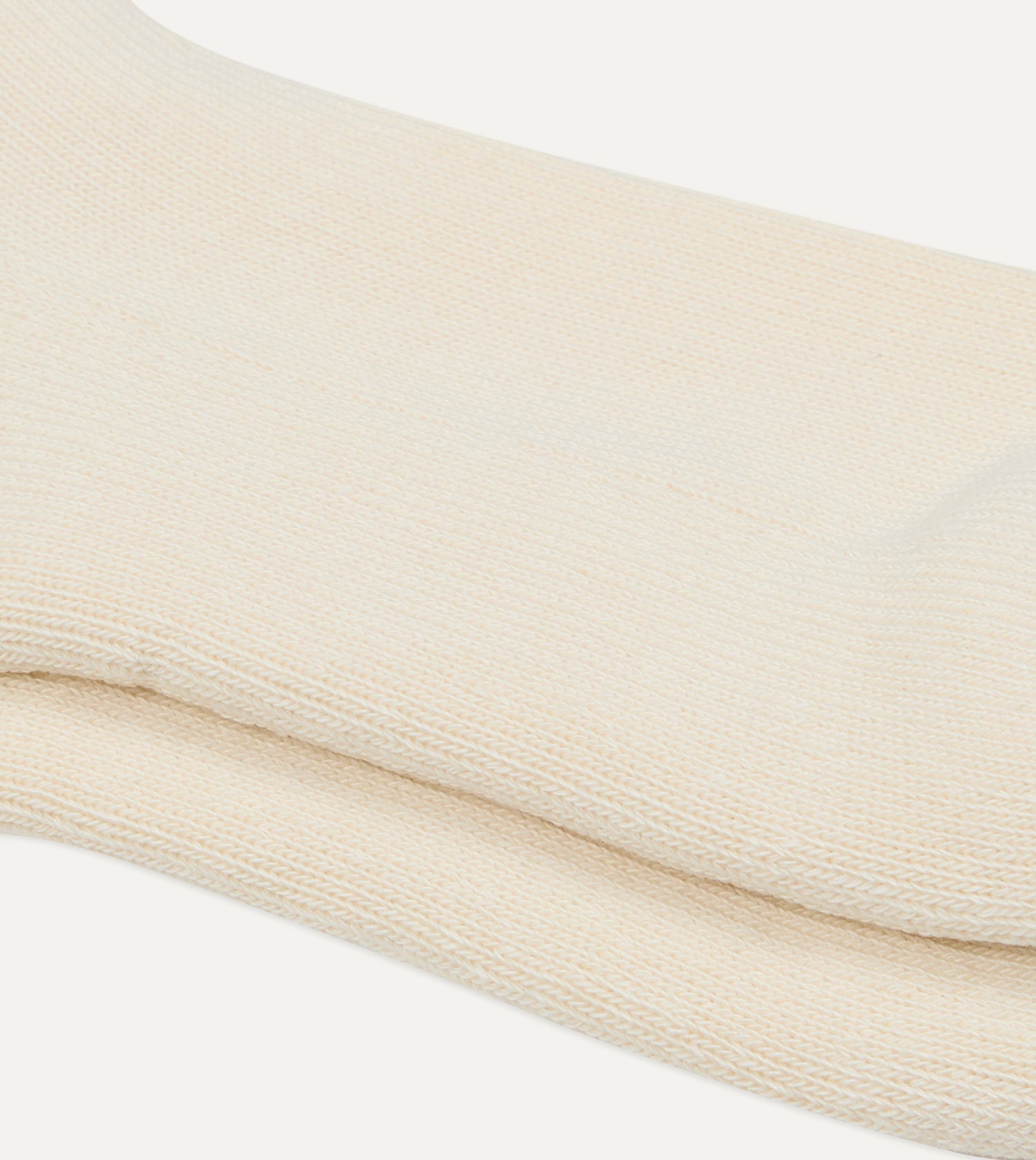 RoToTo Green and Grey Cotton Crew Socks